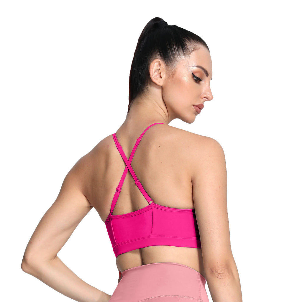 Aoxjox Ruched "Baddie" Sports Bras