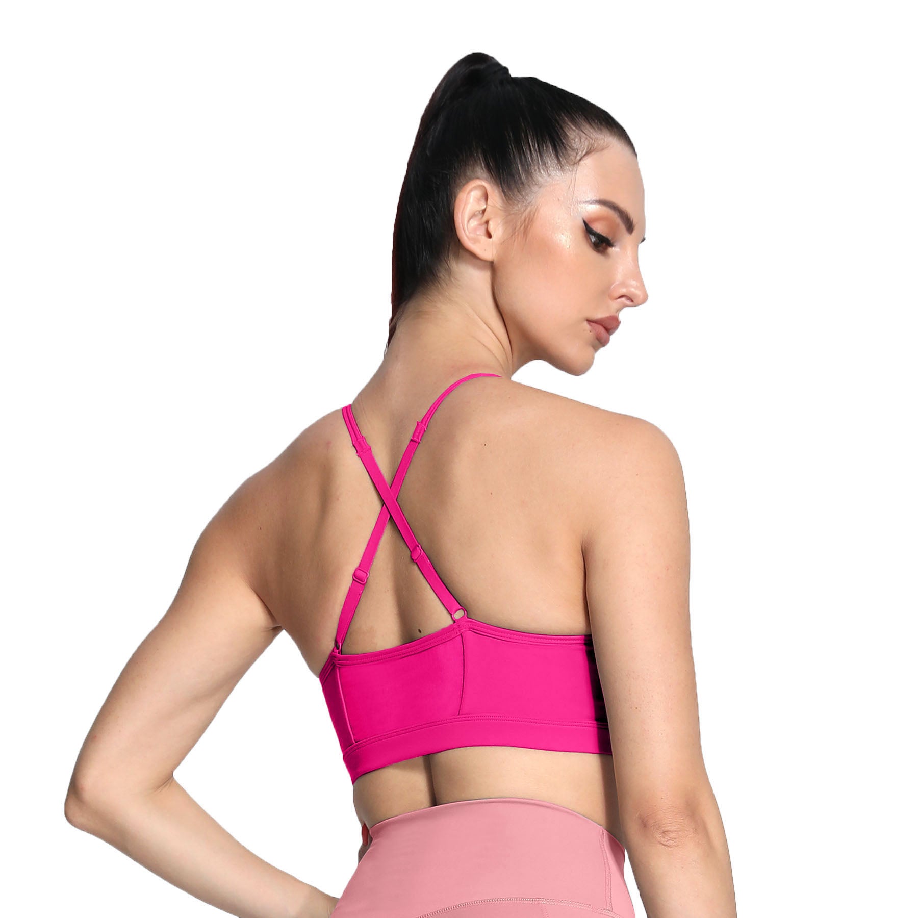 Aoxjox Ruched "Baddie" Sports Bras