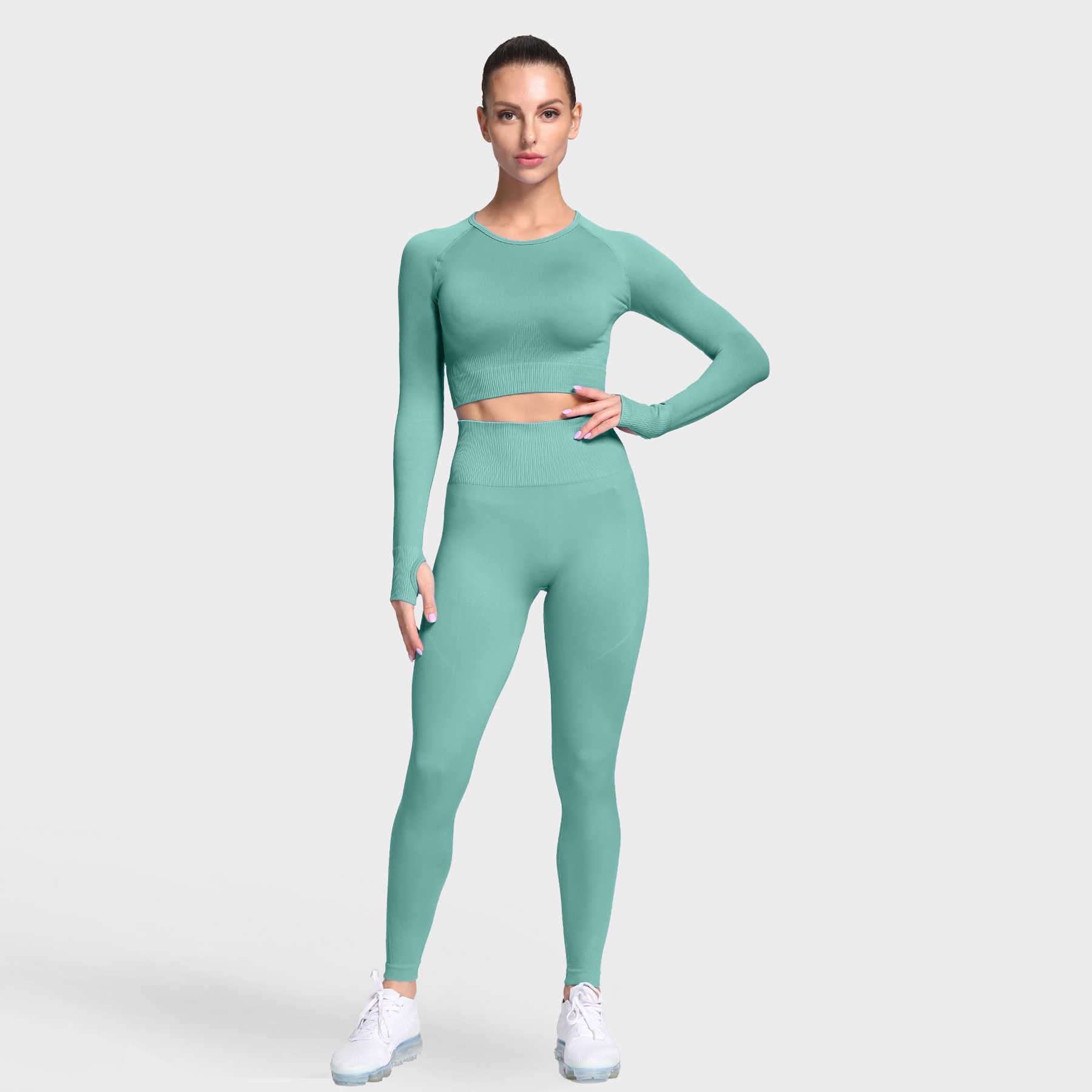 Aoxjox Hyperflex Seamless Crop Top