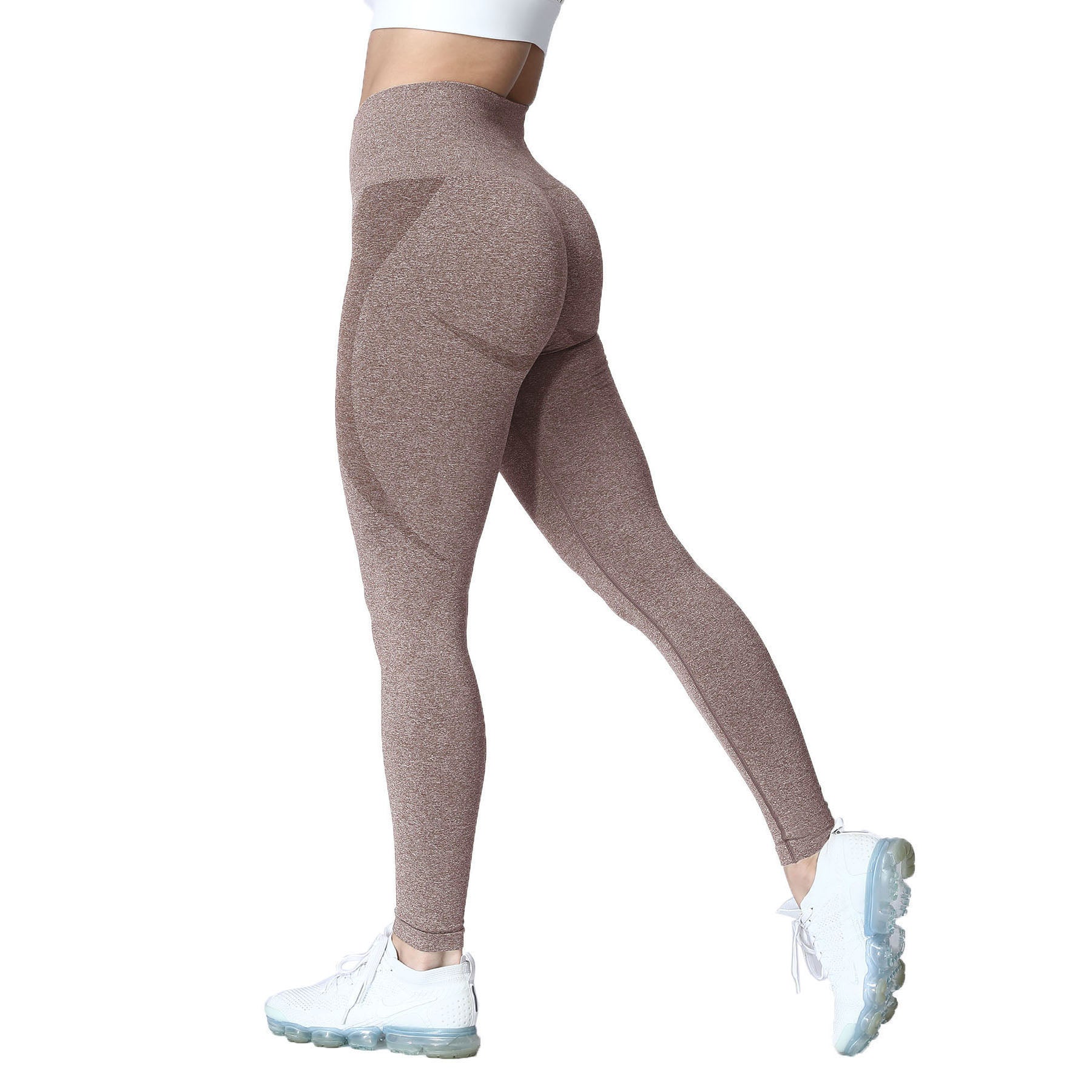 Aoxjox Smile Contour Ombre Seamless Leggings