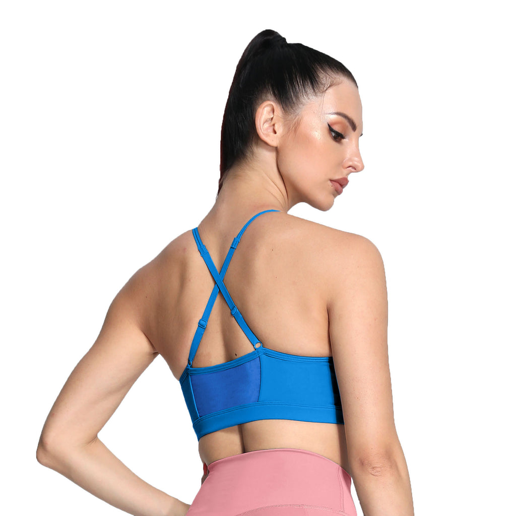 Aoxjox Ruched "Baddie" Sports Bras