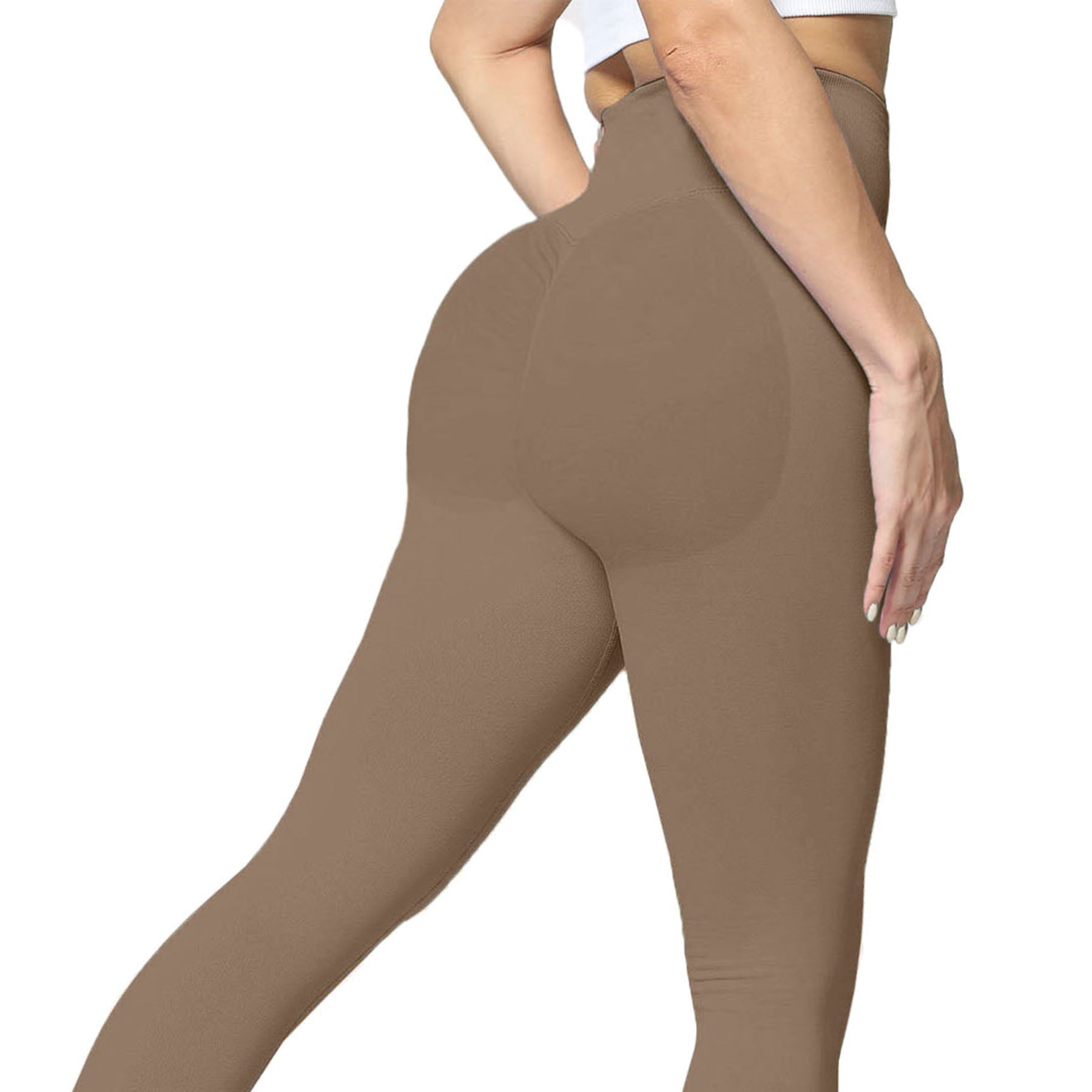 RQYYD Clearance Women Scrunch Butt Lifting Leggings Seamless High