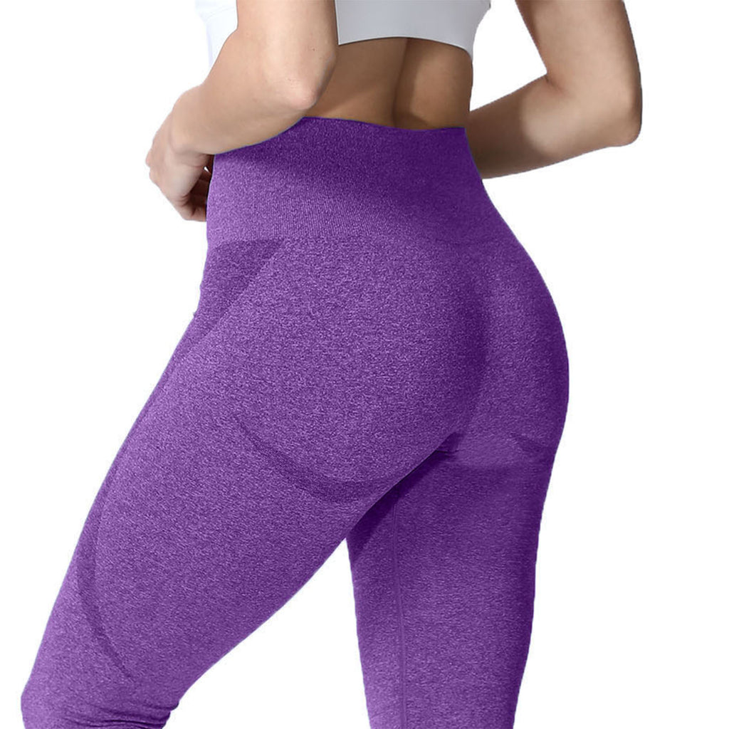 Aoxjox Brights Smile Contour Seamless Leggings