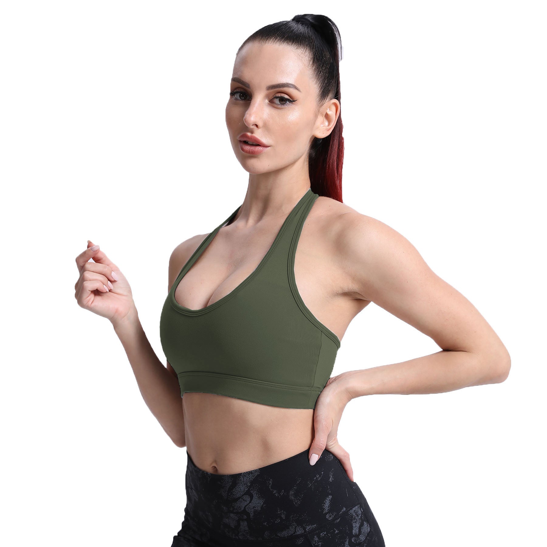 Aoxjox Halter Sports Bras