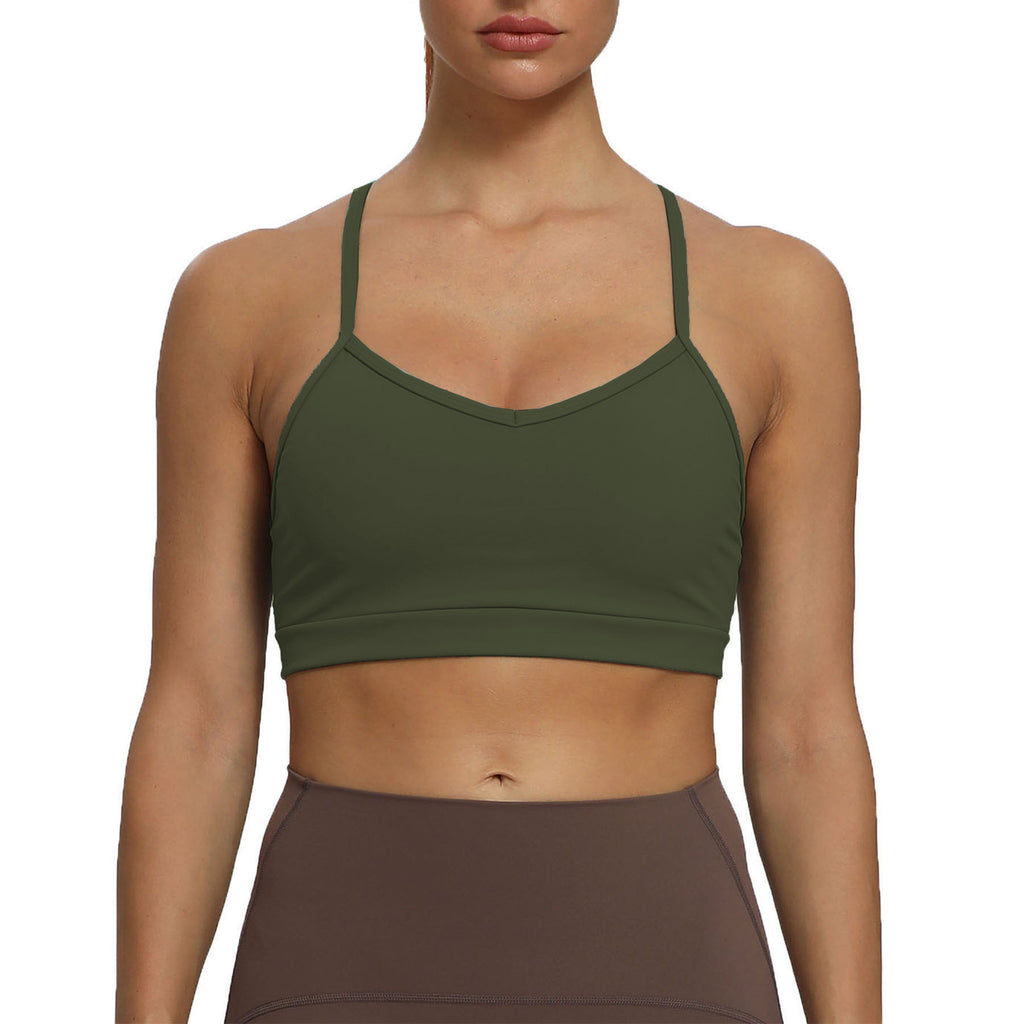 Aoxjox “Amor” 3-Strap Sports Bra