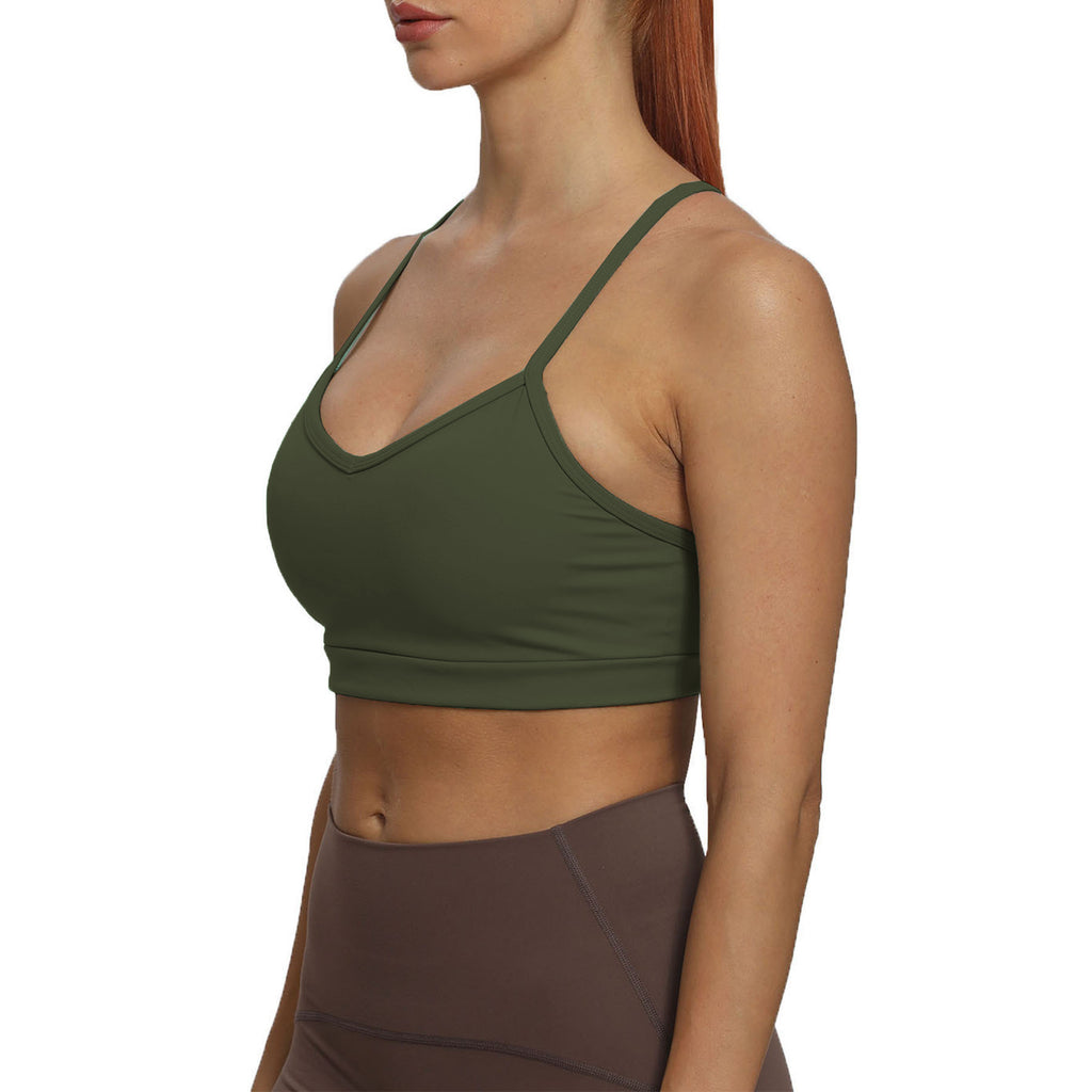 Aoxjox “Amor” 3-Strap Sports Bra