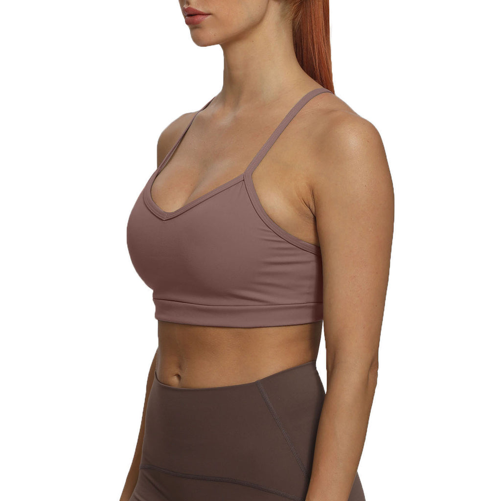 Aoxjox “Amor” 3-Strap Sports Bra