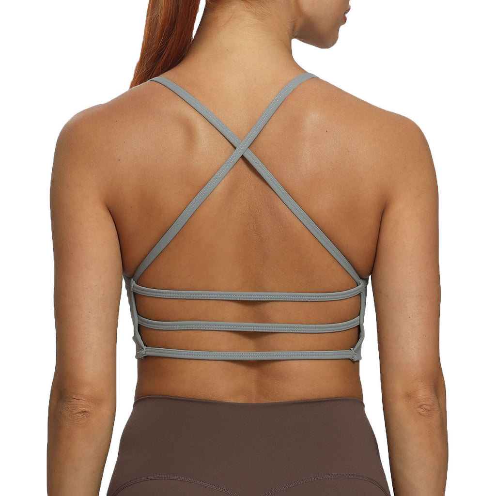 Aoxjox “Amor” 3-Strap Sports Bra