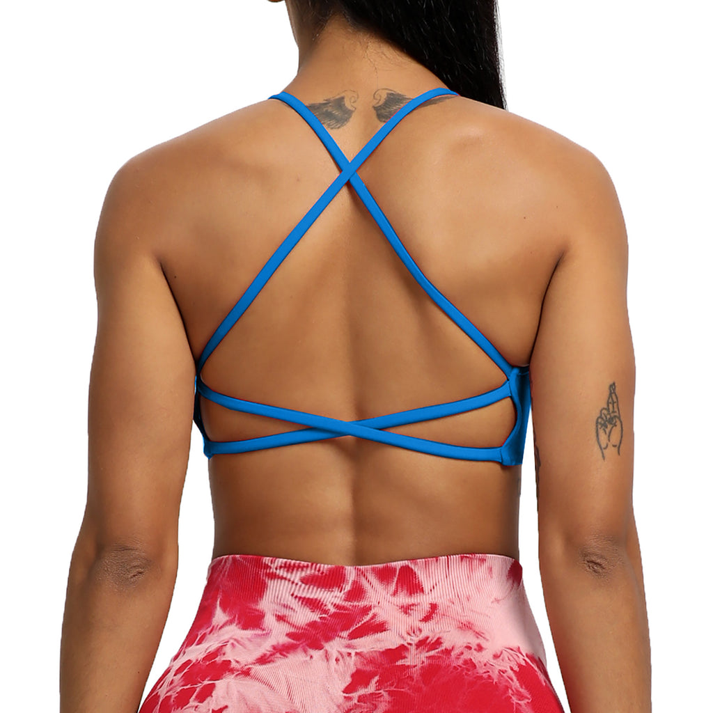 Aoxjox "Ivy" Cross Bra (Darks/Bolds)