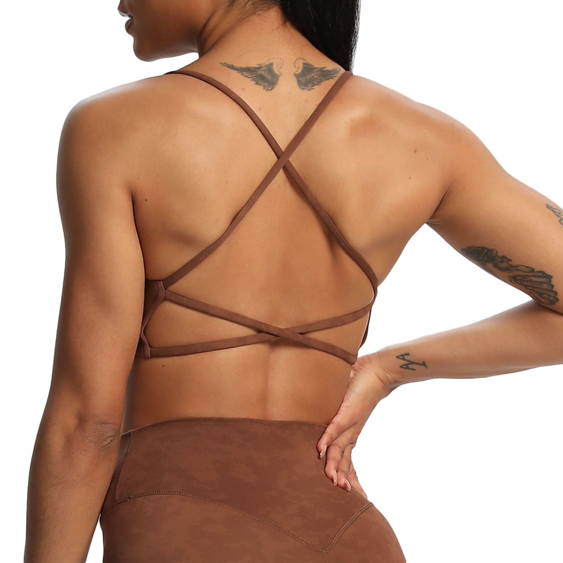 Aoxjox "Ivy" Cross Bra (Darks/Bolds)