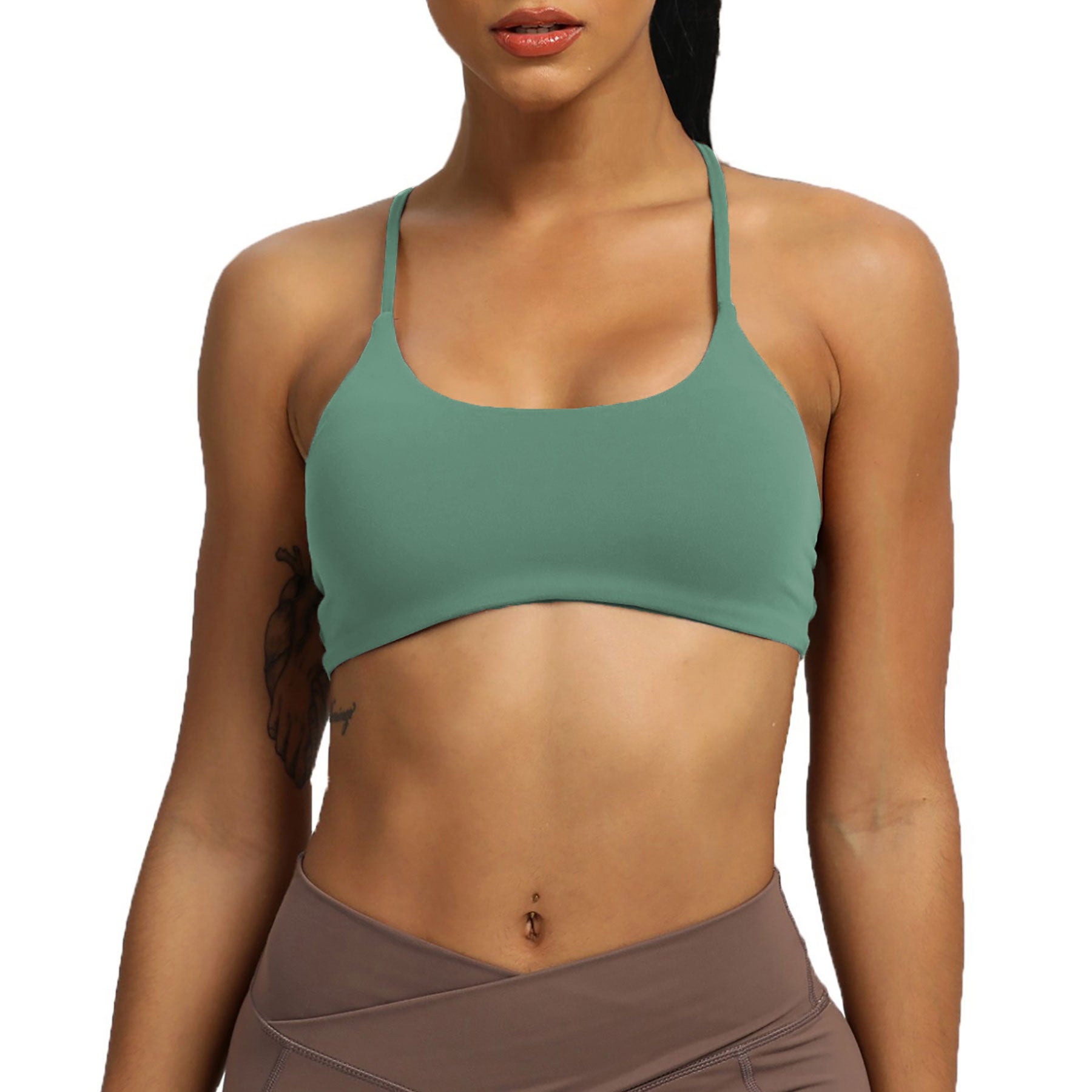 Aoxjox "Ivy" Cross Bra (Darks/Bolds)