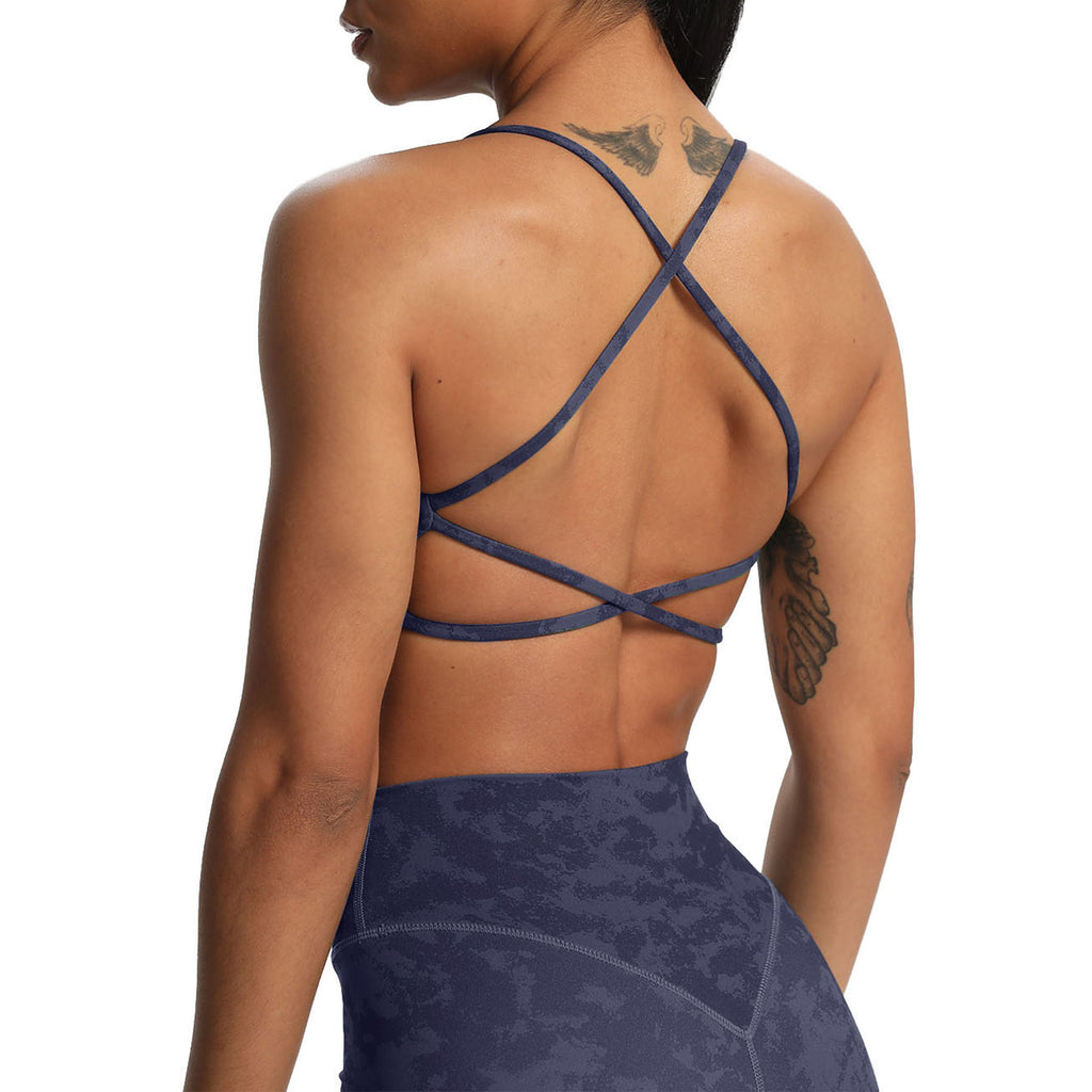 Aoxjox "Ivy" Cross Bra (Darks/Bolds)