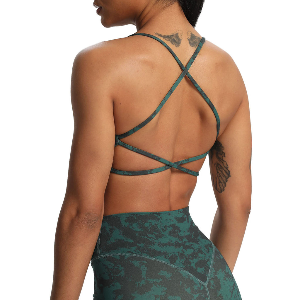 Aoxjox "Ivy" Cross Bra (Darks/Bolds)