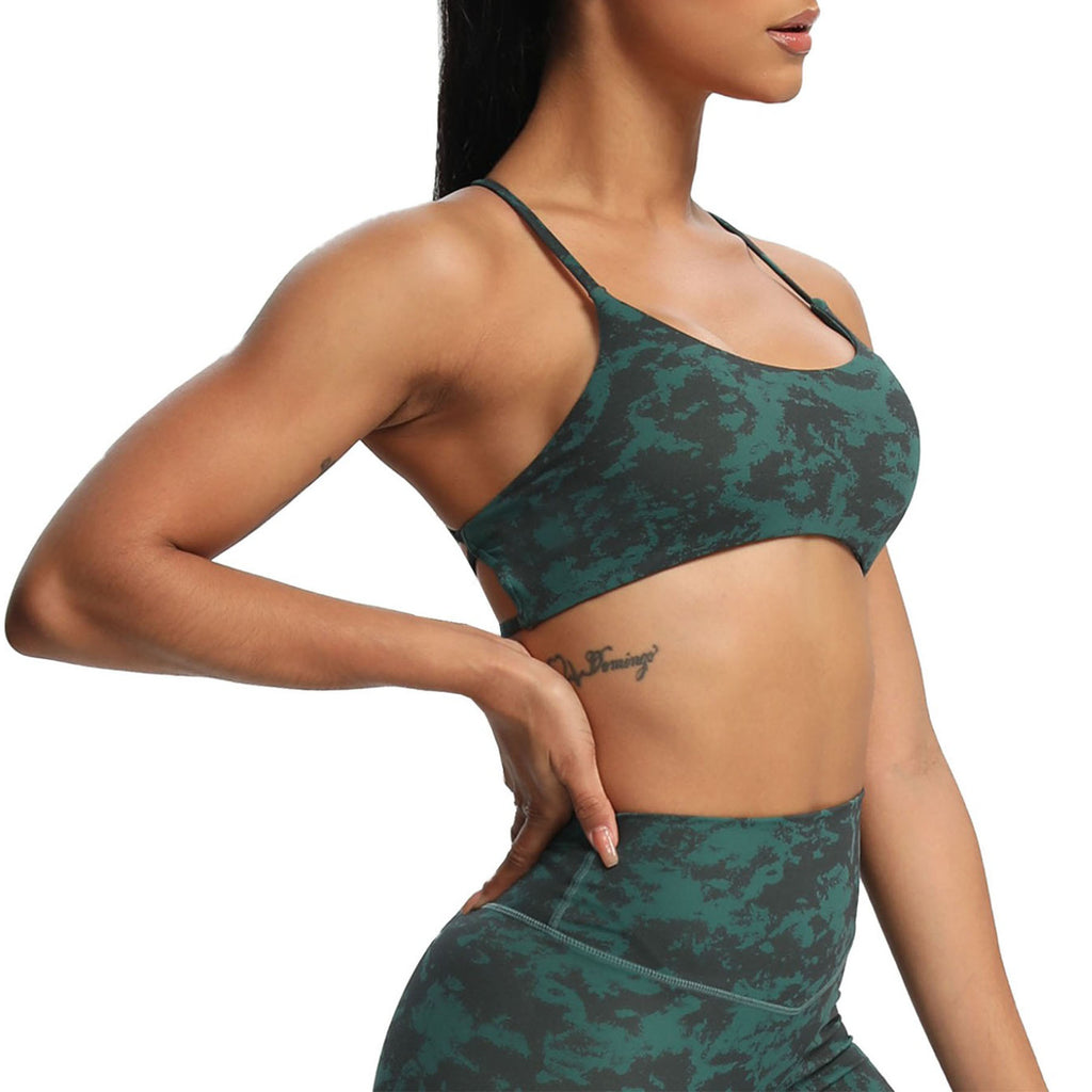 Aoxjox "Ivy" Cross Bra (Darks/Bolds)