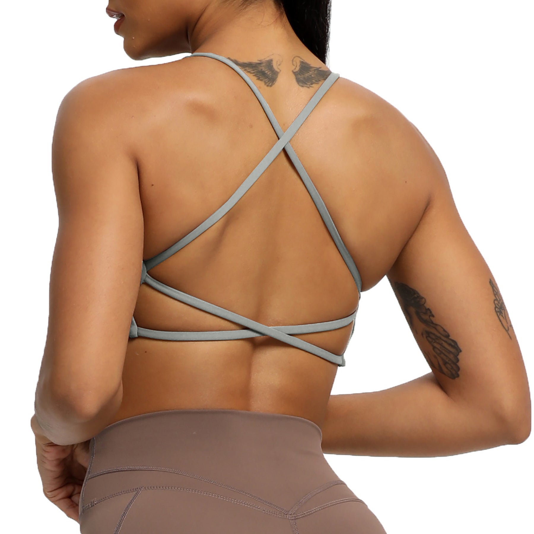 Aoxjox "Ivy" Cross Bra (Darks/Bolds)