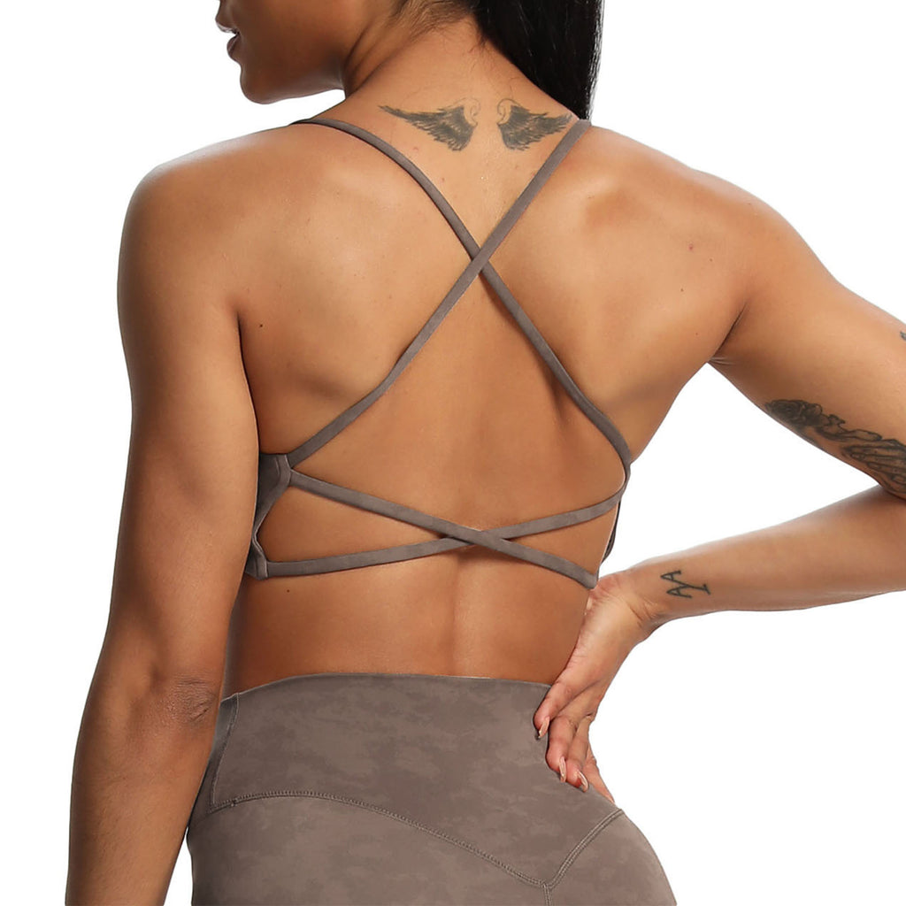 Aoxjox "Ivy" Cross Bra (Darks/Bolds)