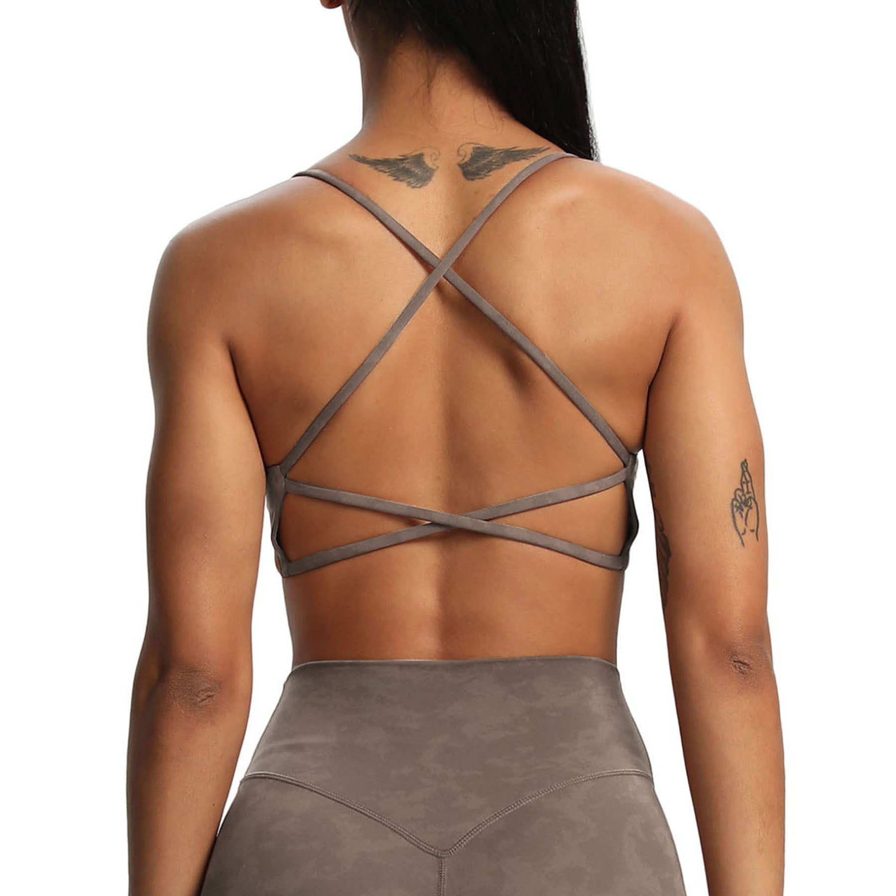 Aoxjox "Ivy" Cross Bra (Darks/Bolds)