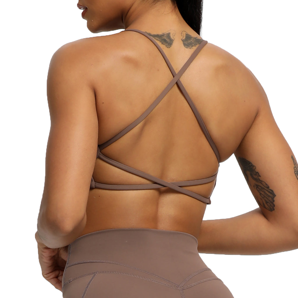 Aoxjox "Ivy" Cross Bra (Darks/Bolds)