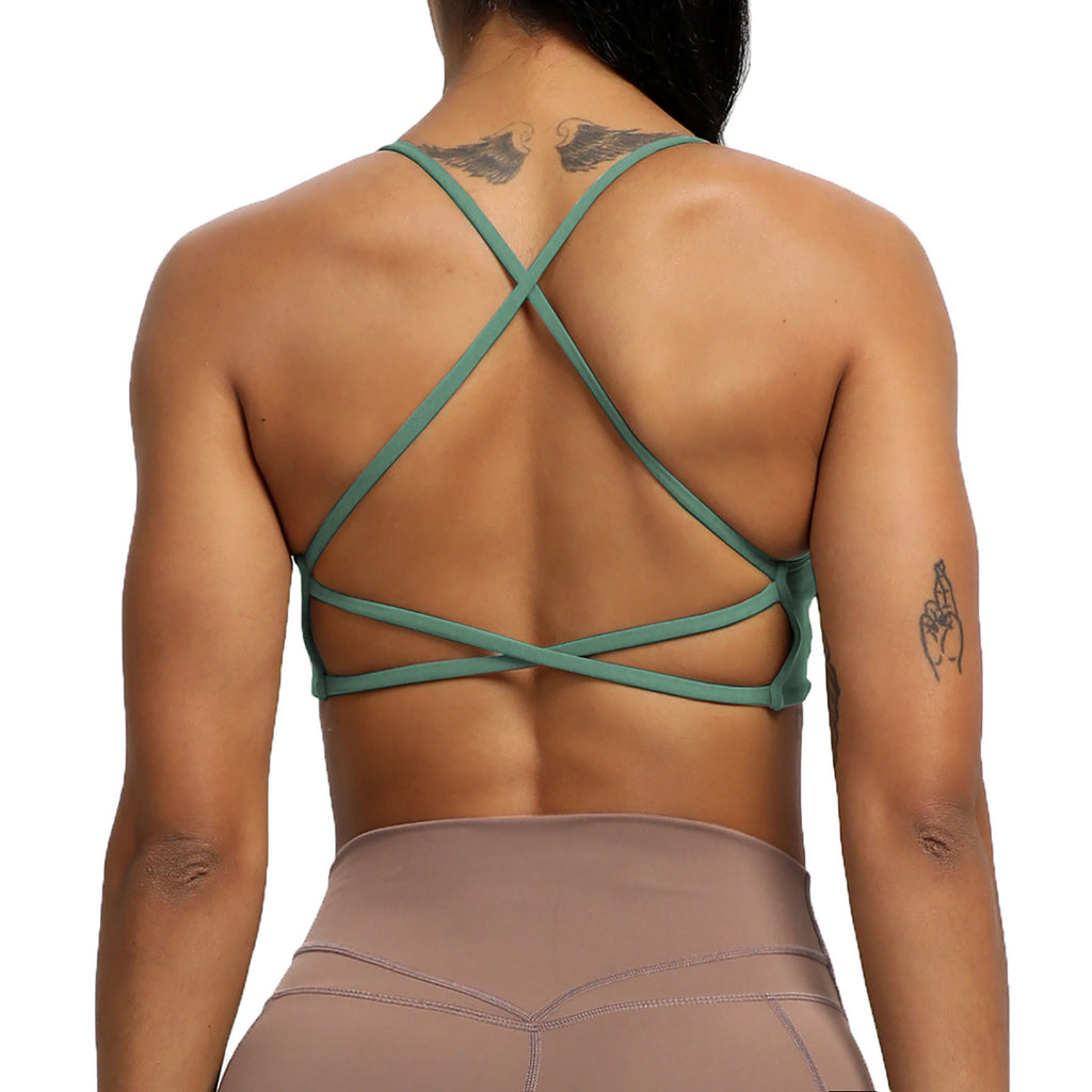 Aoxjox "Ivy" Cross Bra (Darks/Bolds)