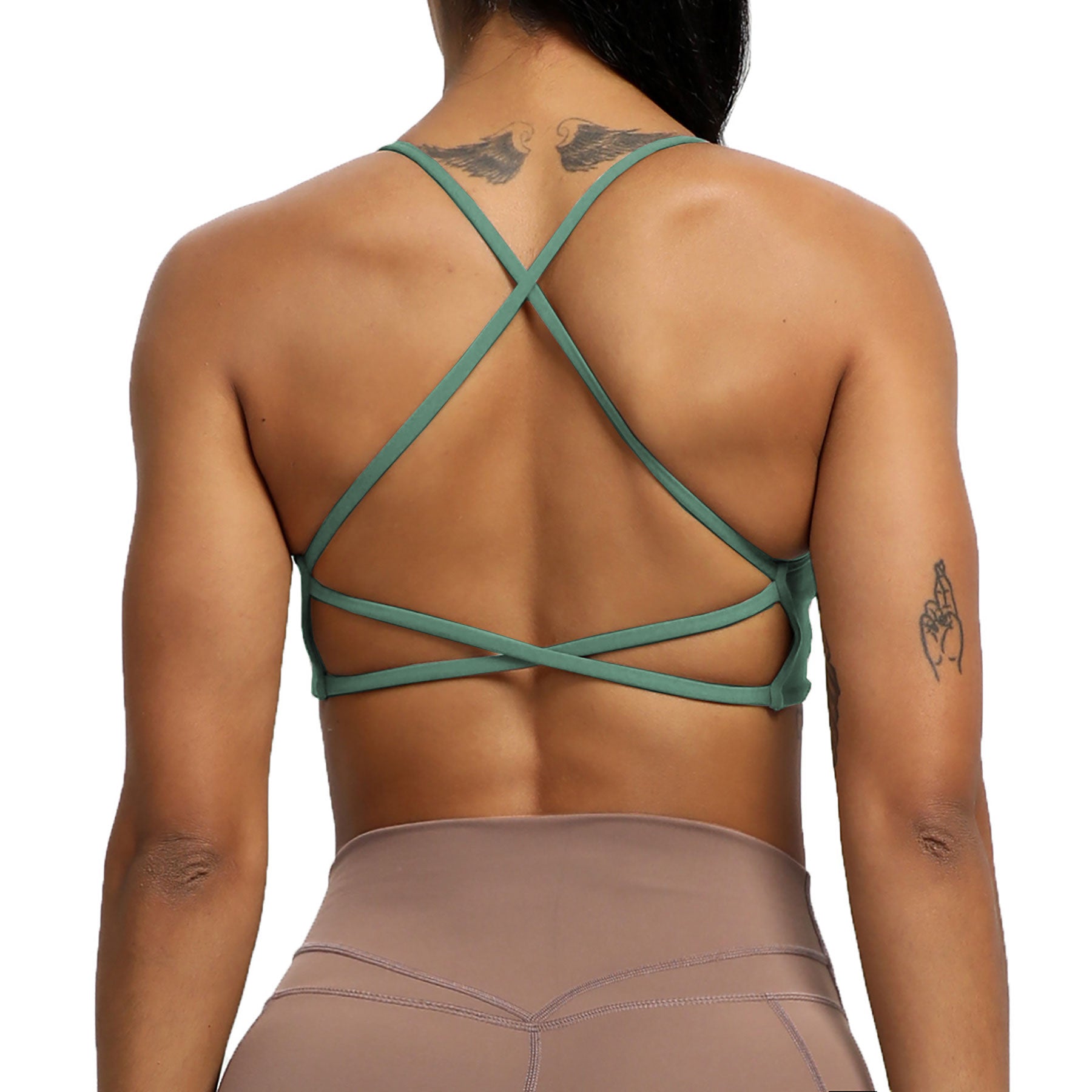 Aoxjox "Ivy" Cross Bra (Darks/Bolds)