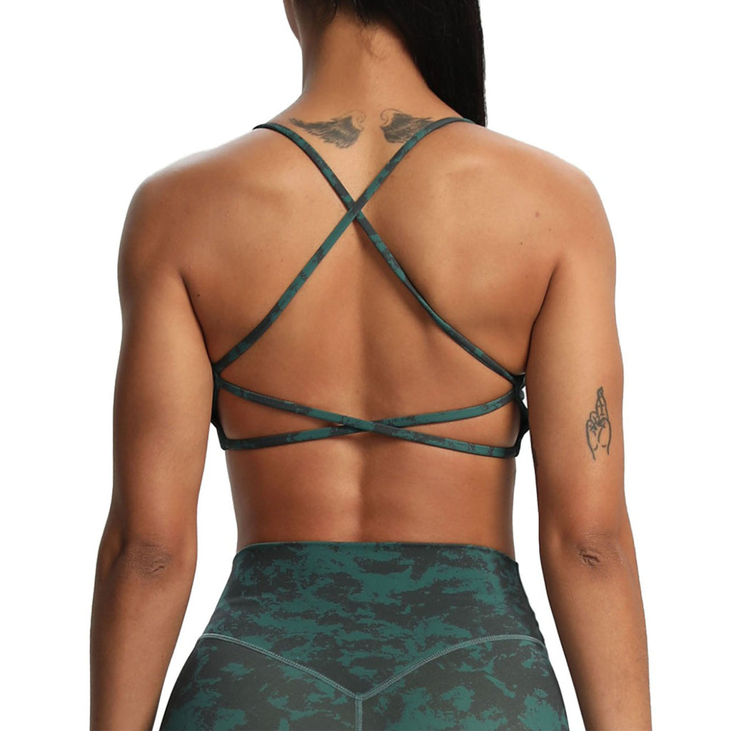 Aoxjox "Ivy" Cross Bra (Darks/Bolds)