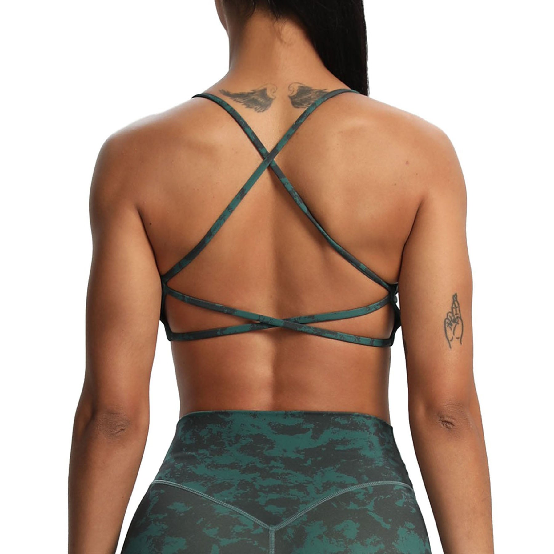 Aoxjox "Ivy" Cross Bra (Darks/Bolds)
