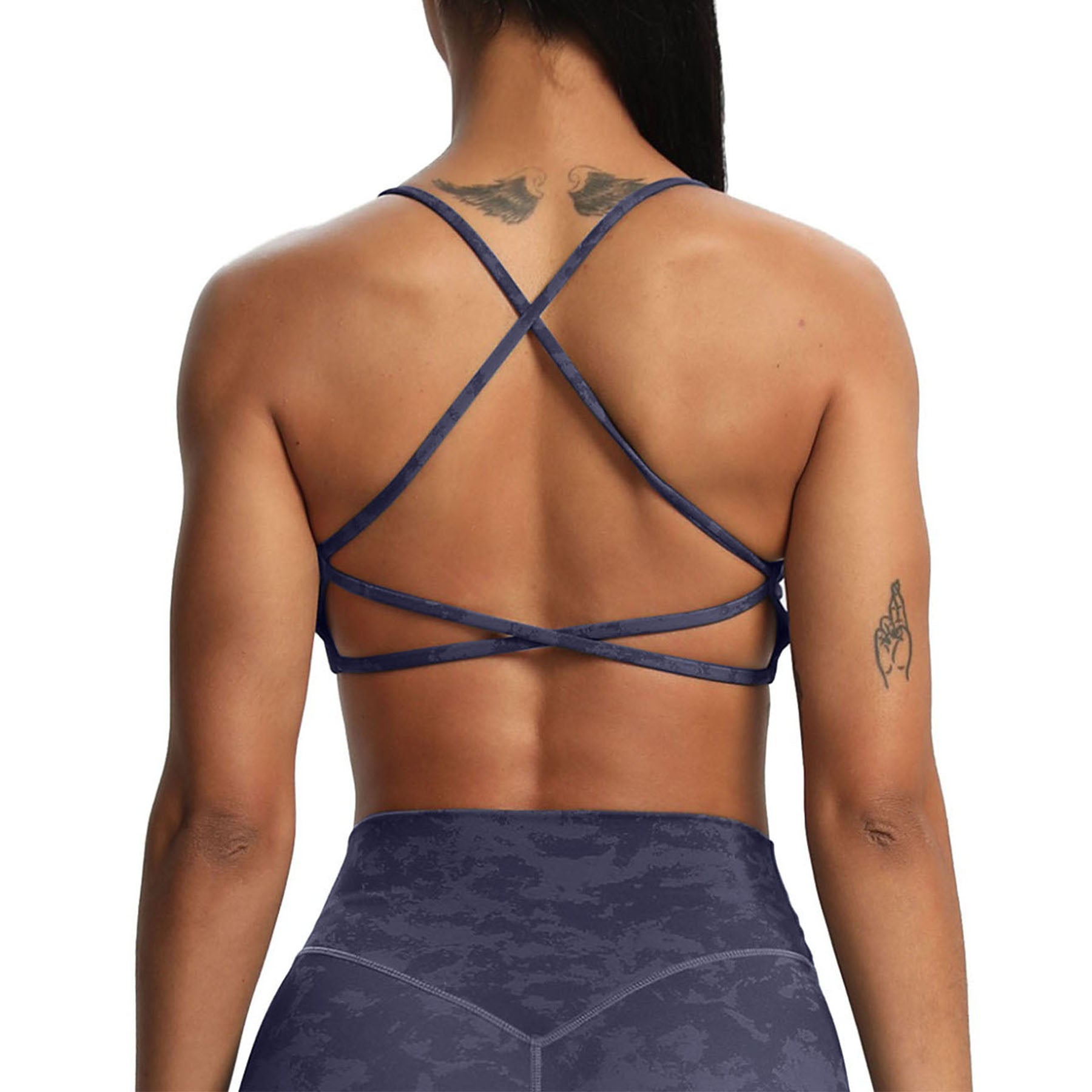 Aoxjox "Ivy" Cross Bra (Darks/Bolds)