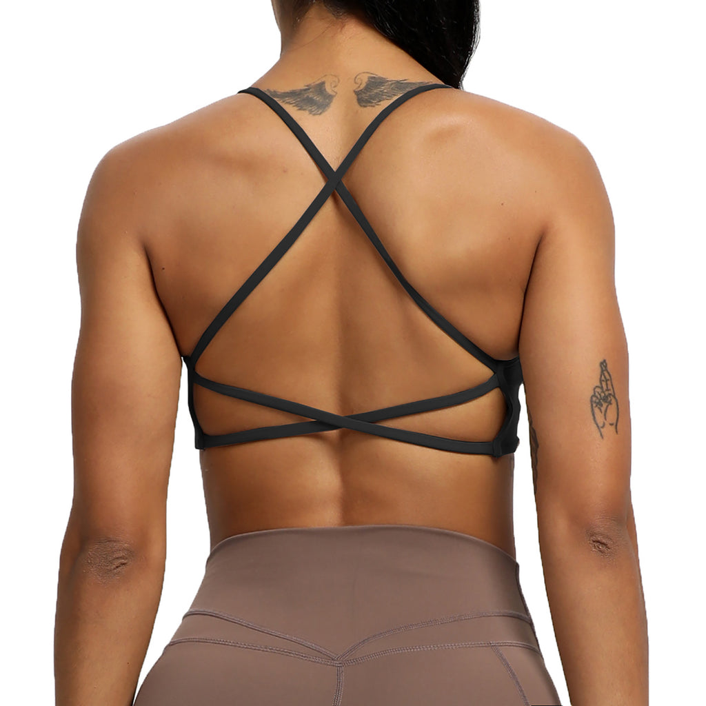 Aoxjox "Ivy" Cross Bra (Darks/Bolds)