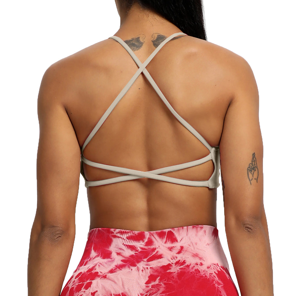 Aoxjox "Ivy" Cross Bra (Darks/Bolds)