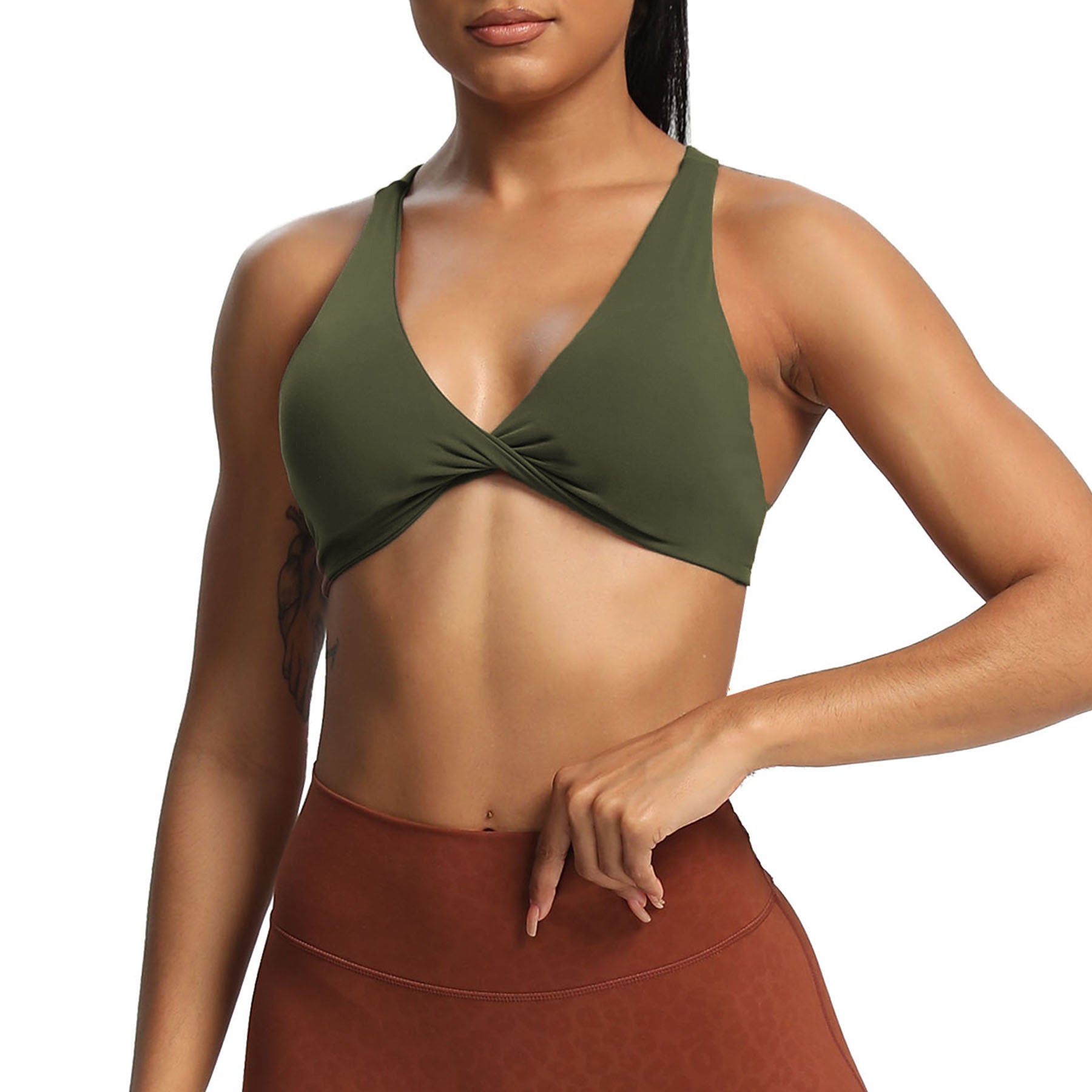 Aoxjox "Satara" Sports Bra (DARKS)