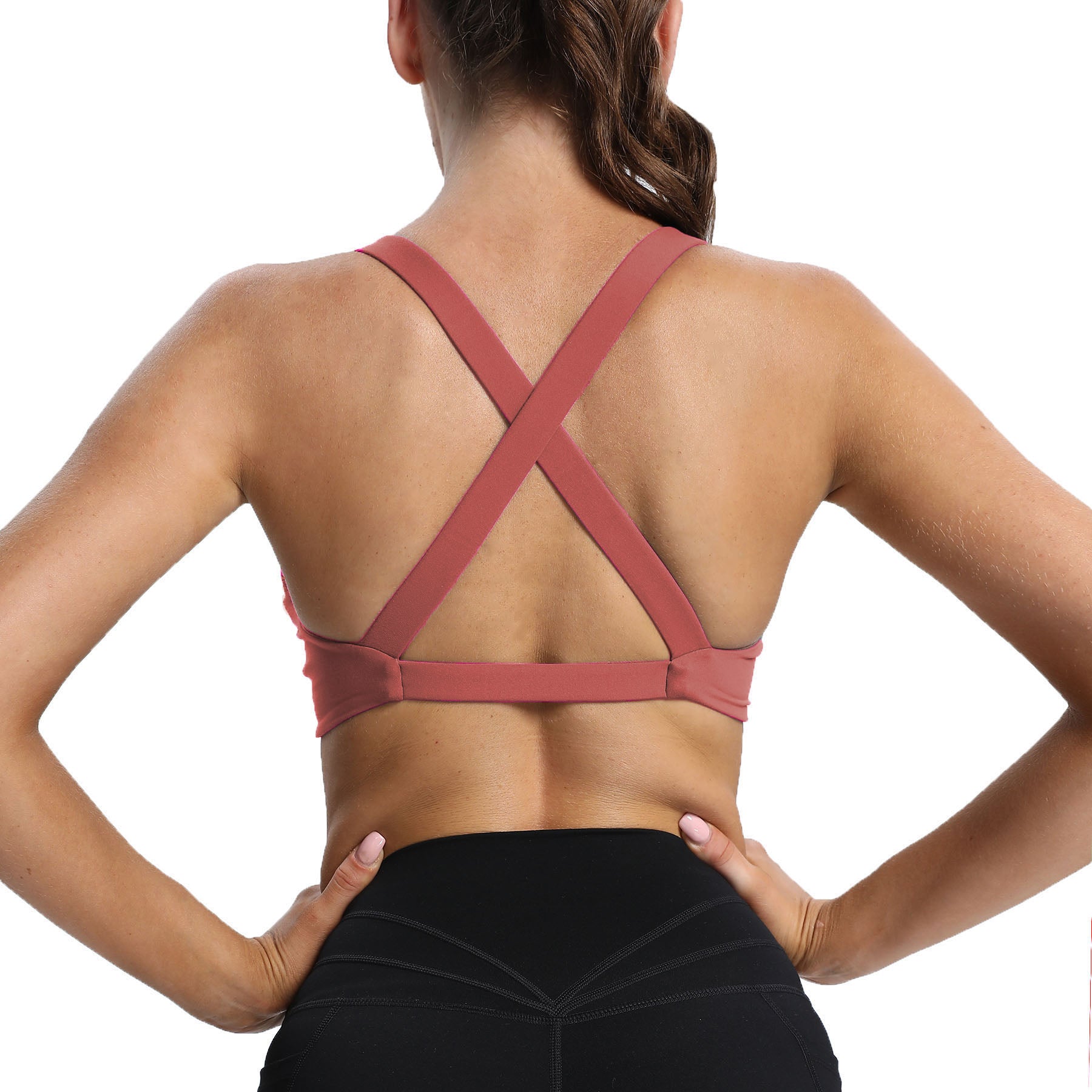 Aoxjox "Satara" Sports Bra (DARKS)