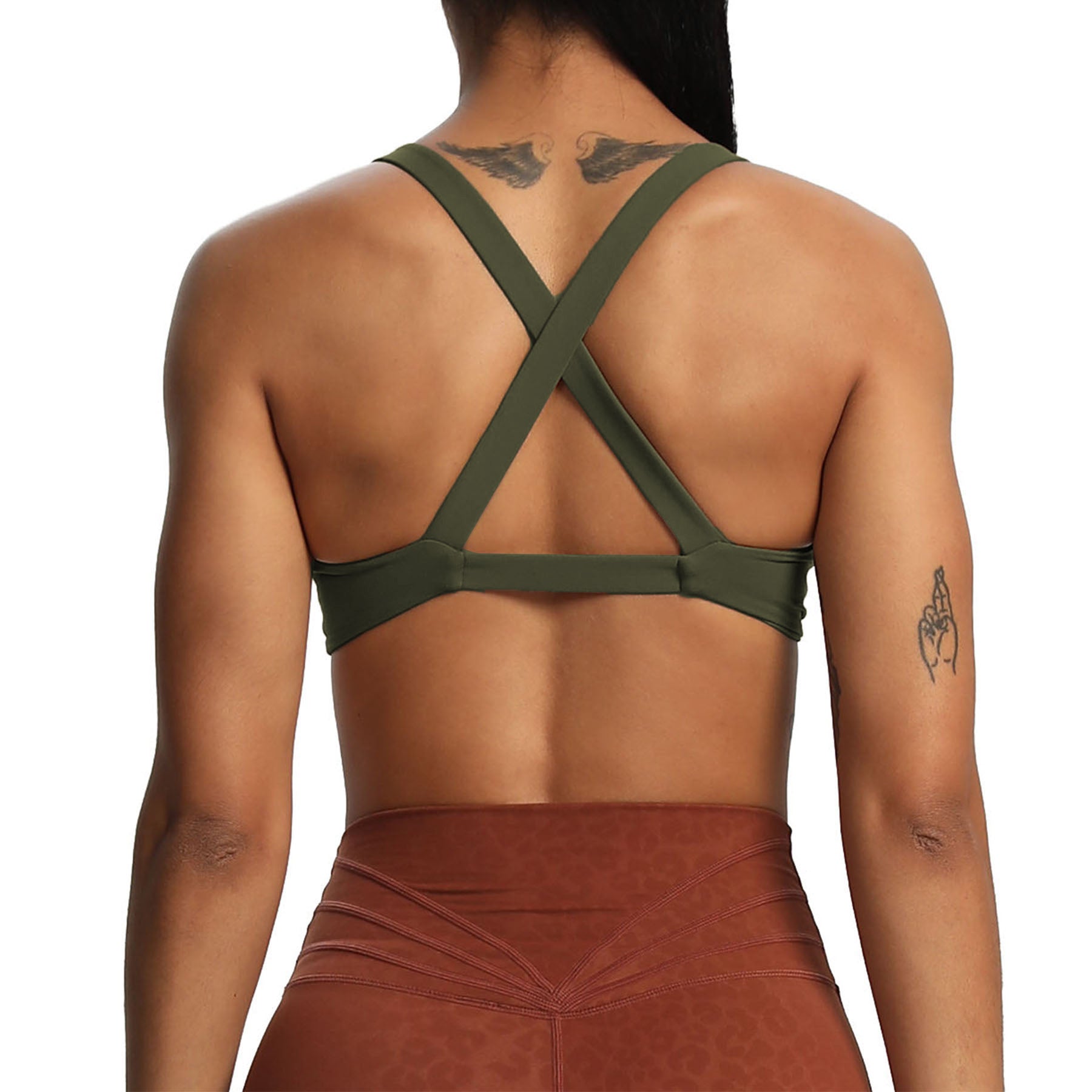 Aoxjox "Satara" Sports Bra (DARKS)