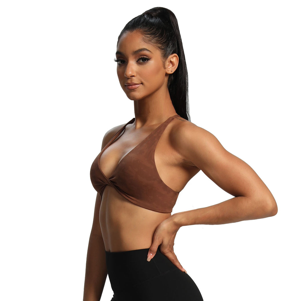 Aoxjox "Sienna"  Sports Bra (DARKS/NEUTRALS)