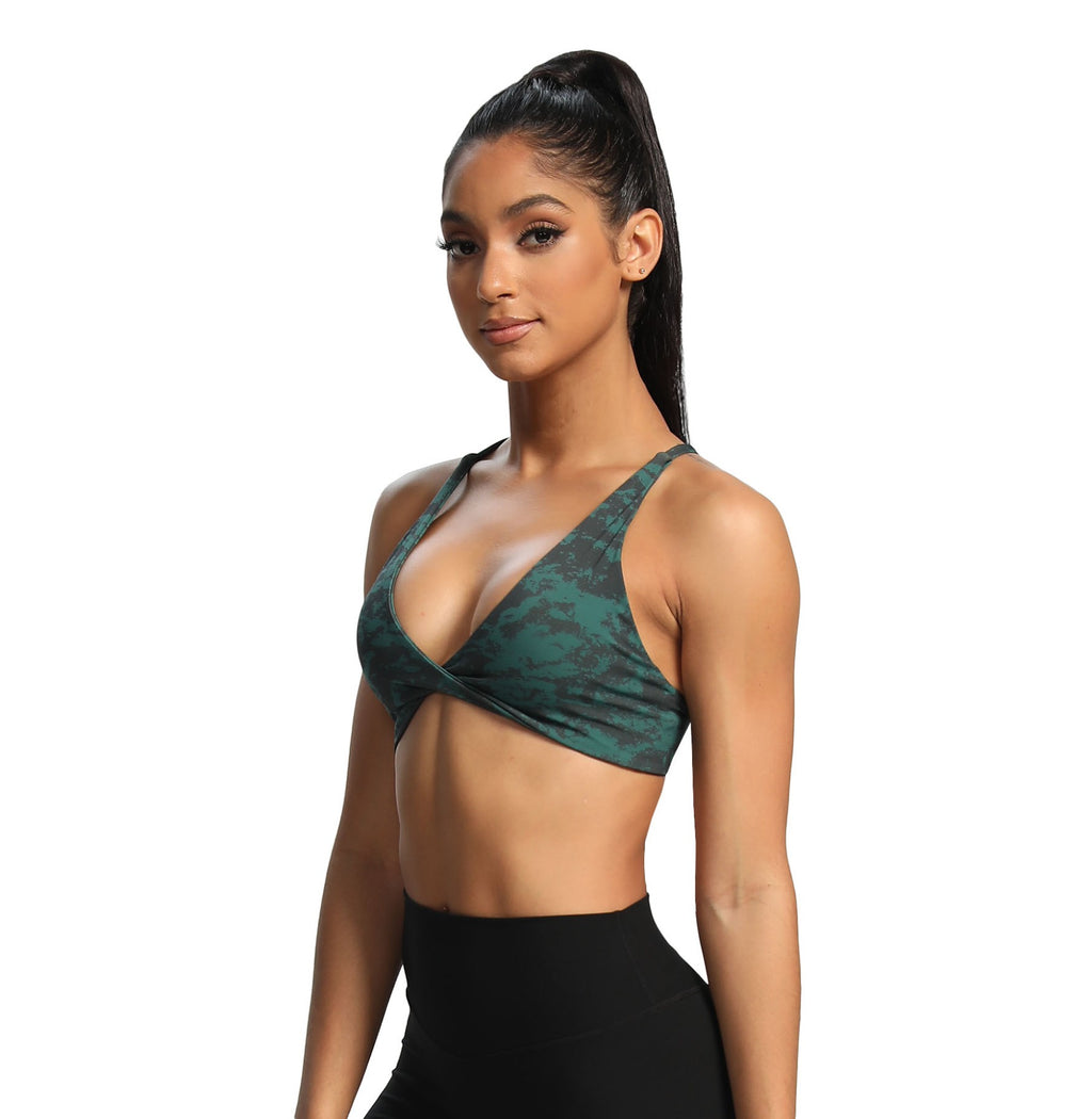 Aoxjox "Sienna"  Sports Bra (DARKS/NEUTRALS)