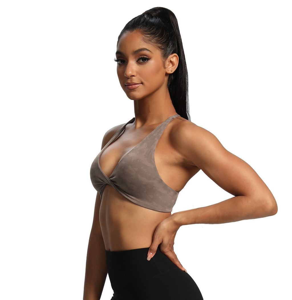Aoxjox "Sienna"  Sports Bra (DARKS/NEUTRALS)
