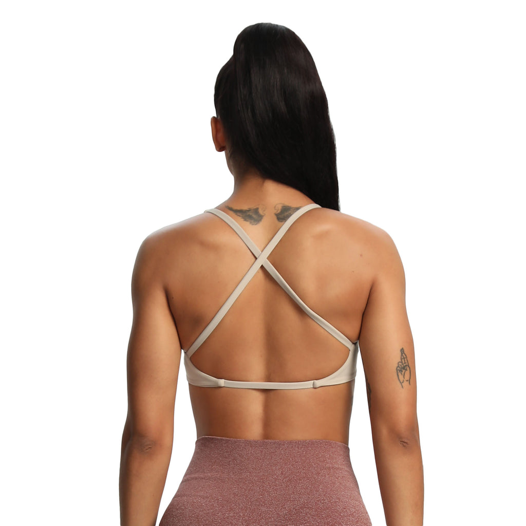 Aoxjox "Sienna"  Sports Bra (DARKS/NEUTRALS)