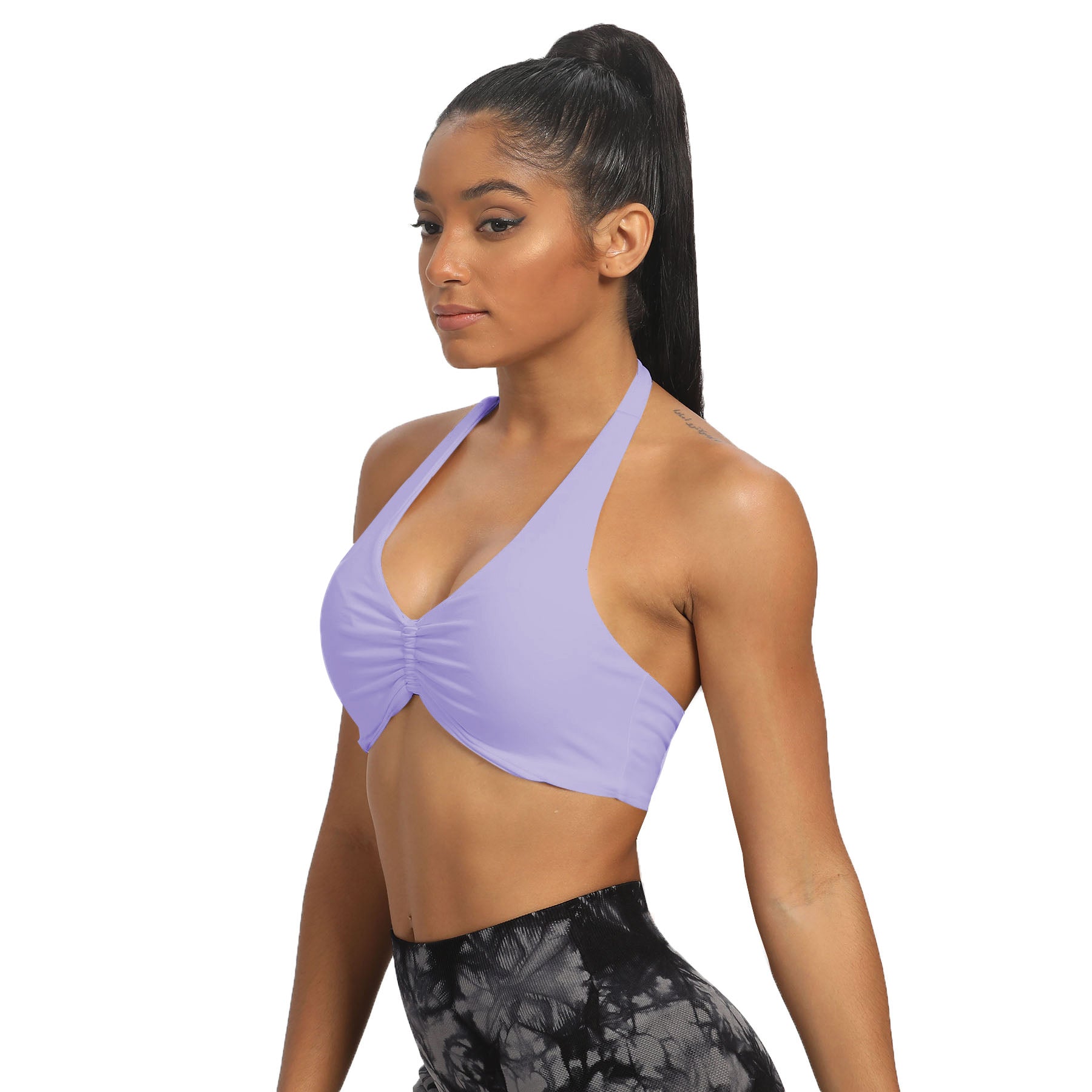 Aoxjox "Taylor" Ruched halterneck Bra
