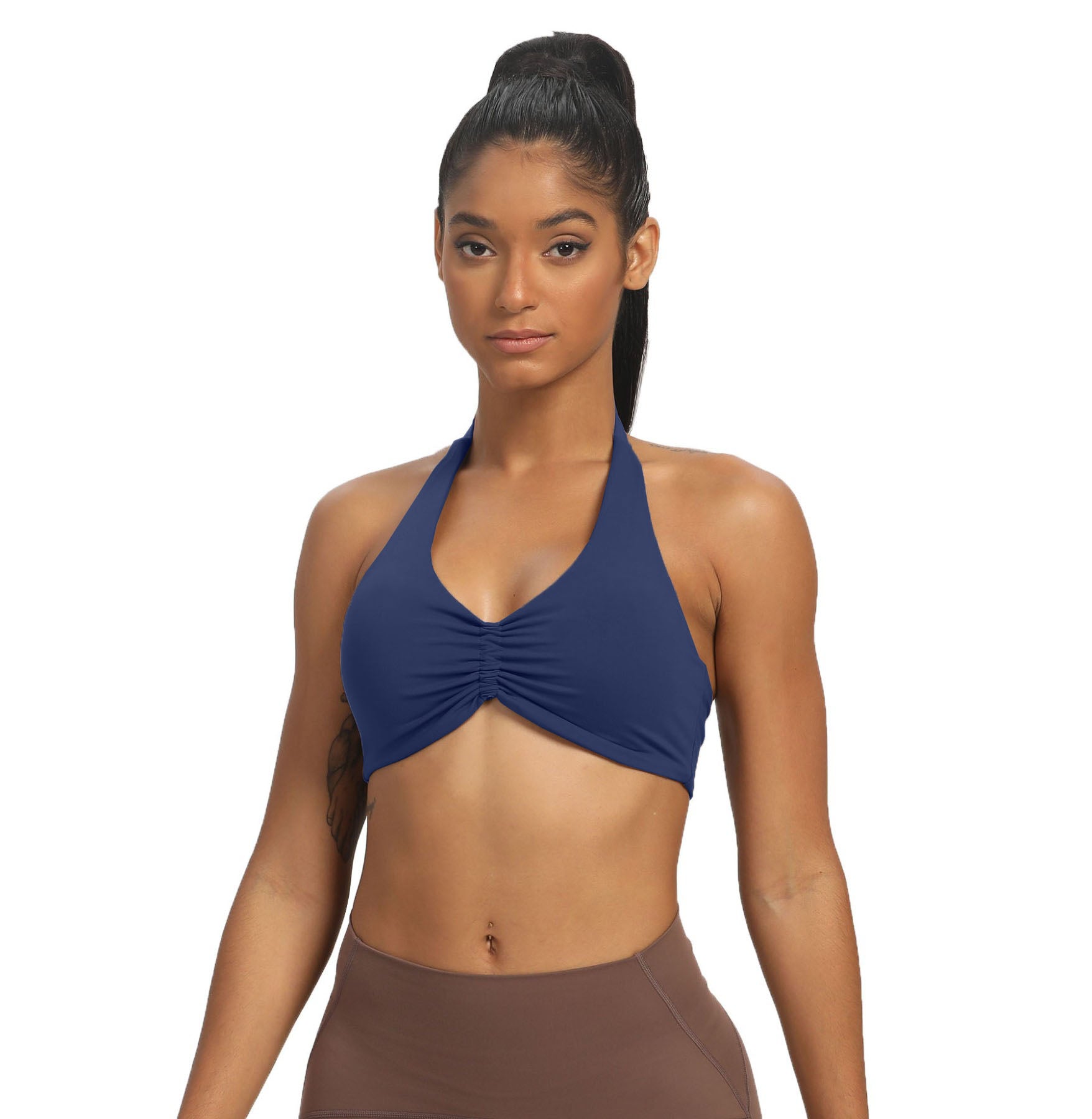 Aoxjox "Taylor" Ruched halterneck Bra