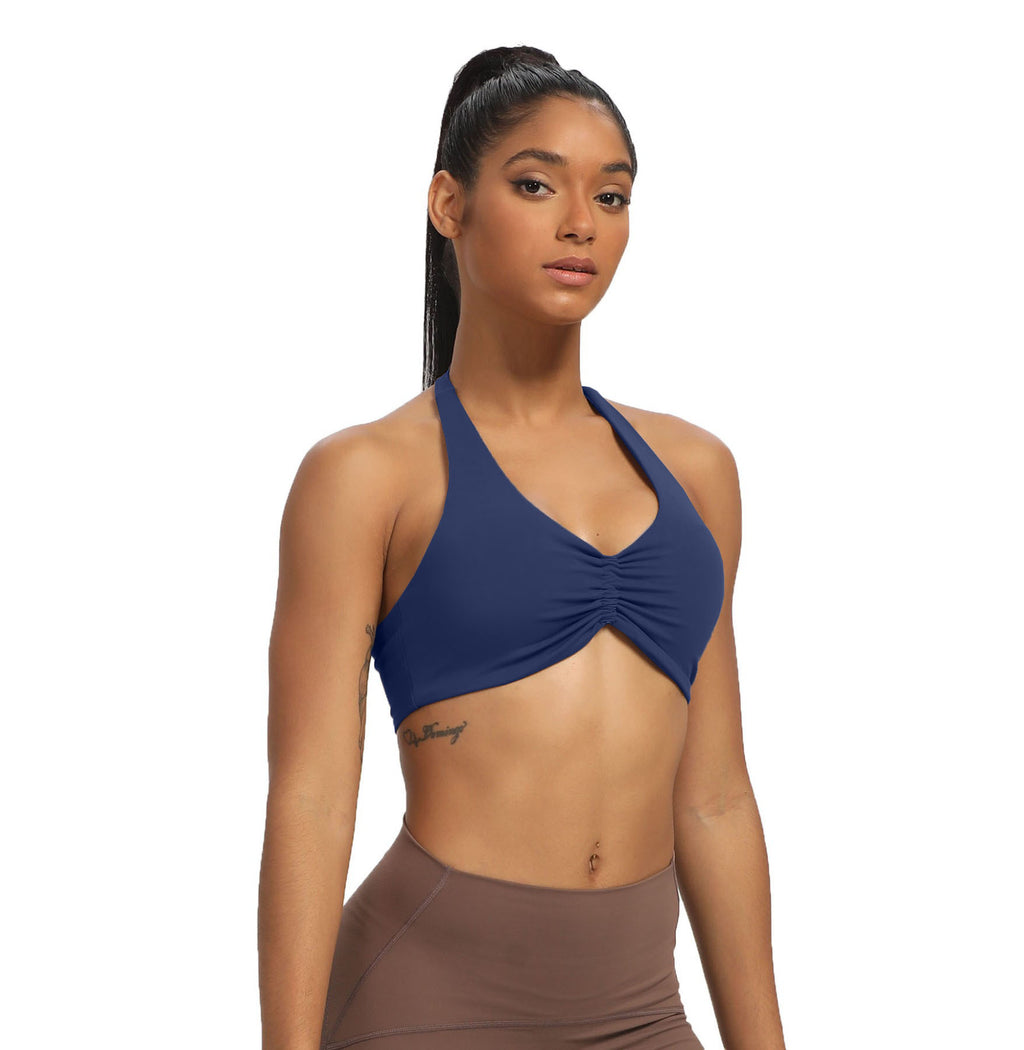 Aoxjox "Taylor" Ruched halterneck Bra