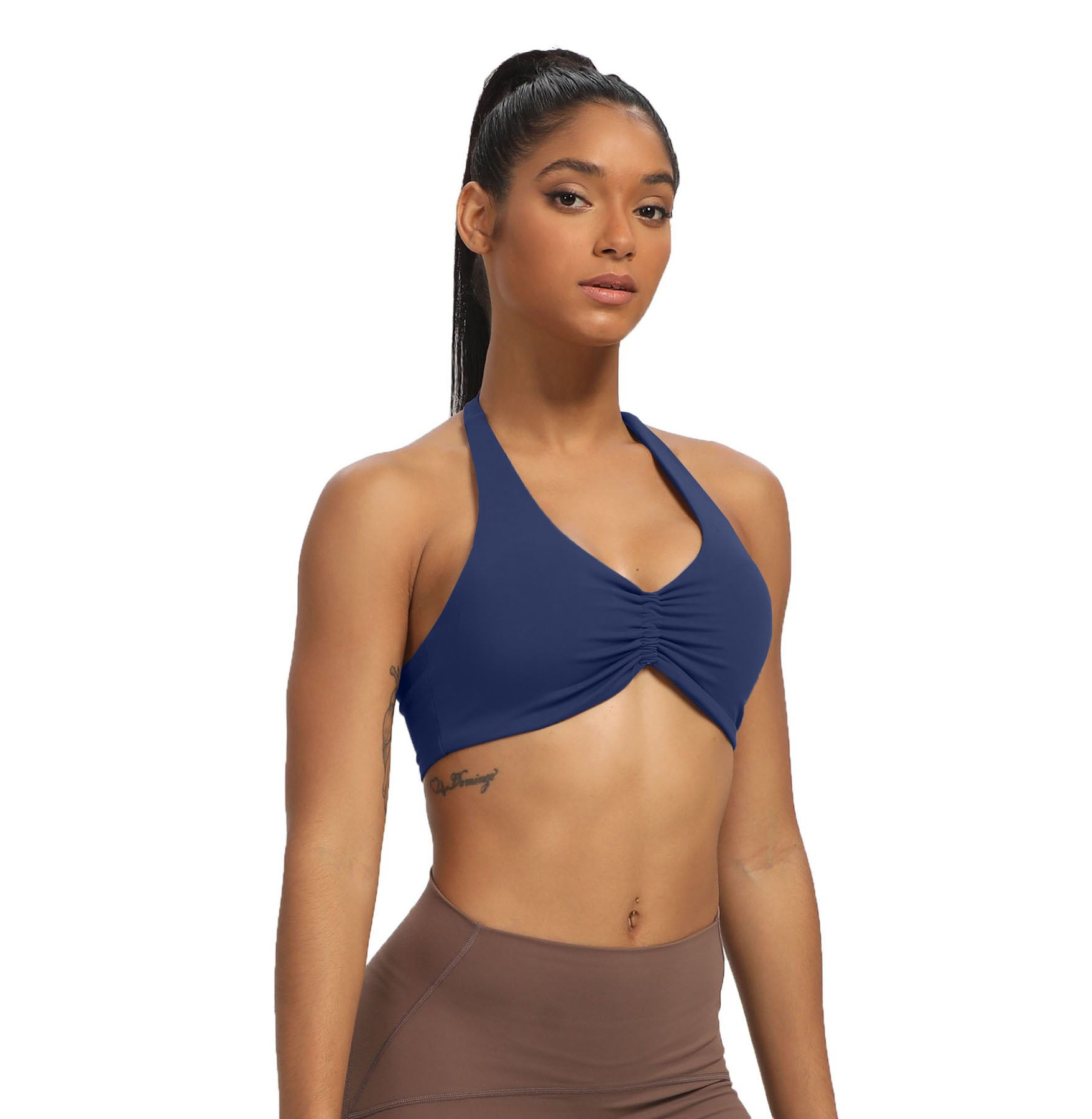 Aoxjox "Taylor" Ruched halterneck Bra