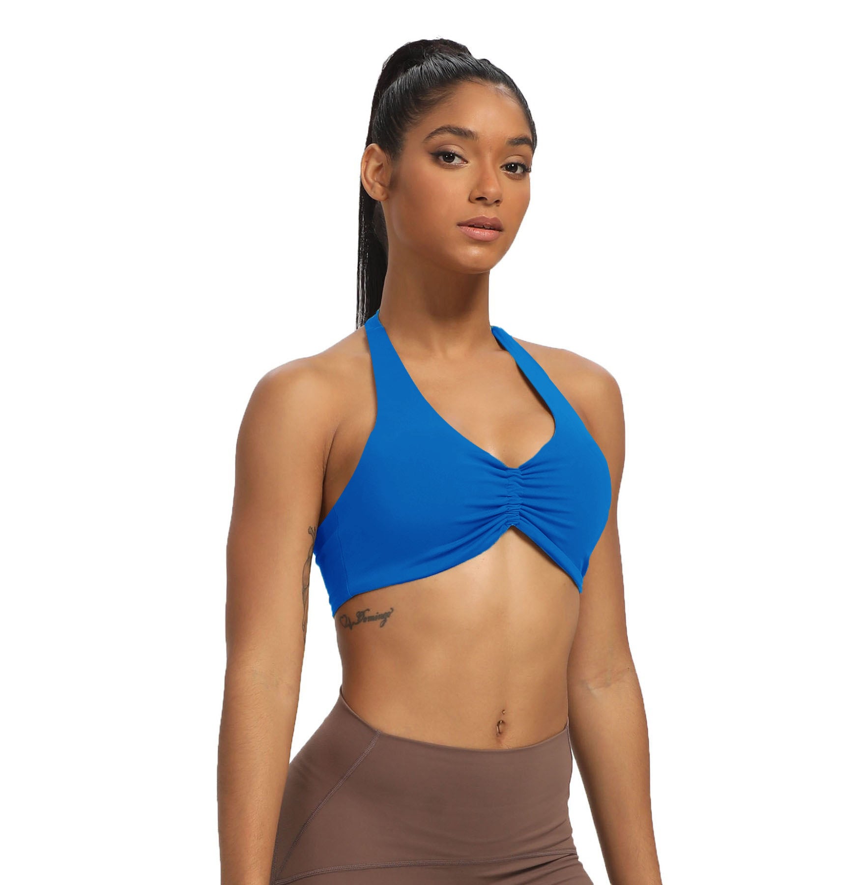 Aoxjox "Taylor" Ruched halterneck Bra