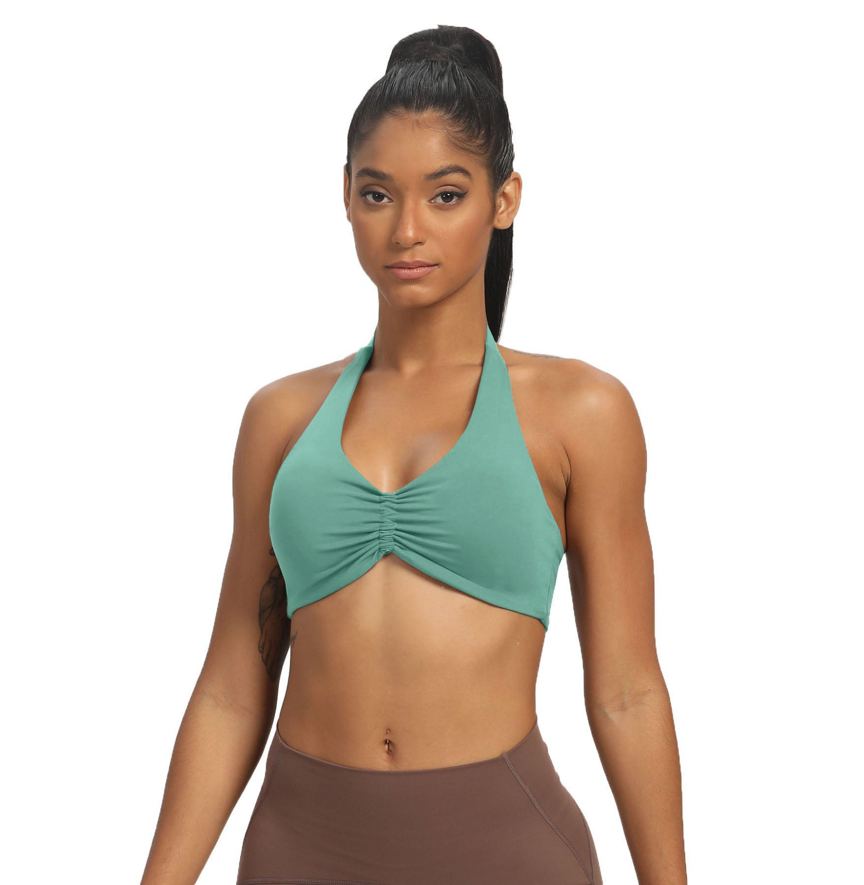 Aoxjox "Taylor" Ruched halterneck Bra