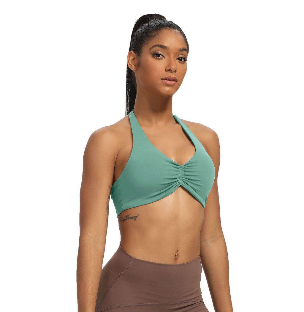 Aoxjox "Taylor" Ruched halterneck Bra