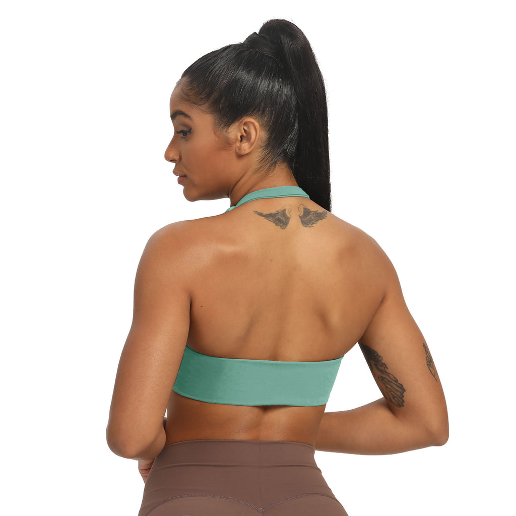 Aoxjox "Taylor" Ruched halterneck Bra