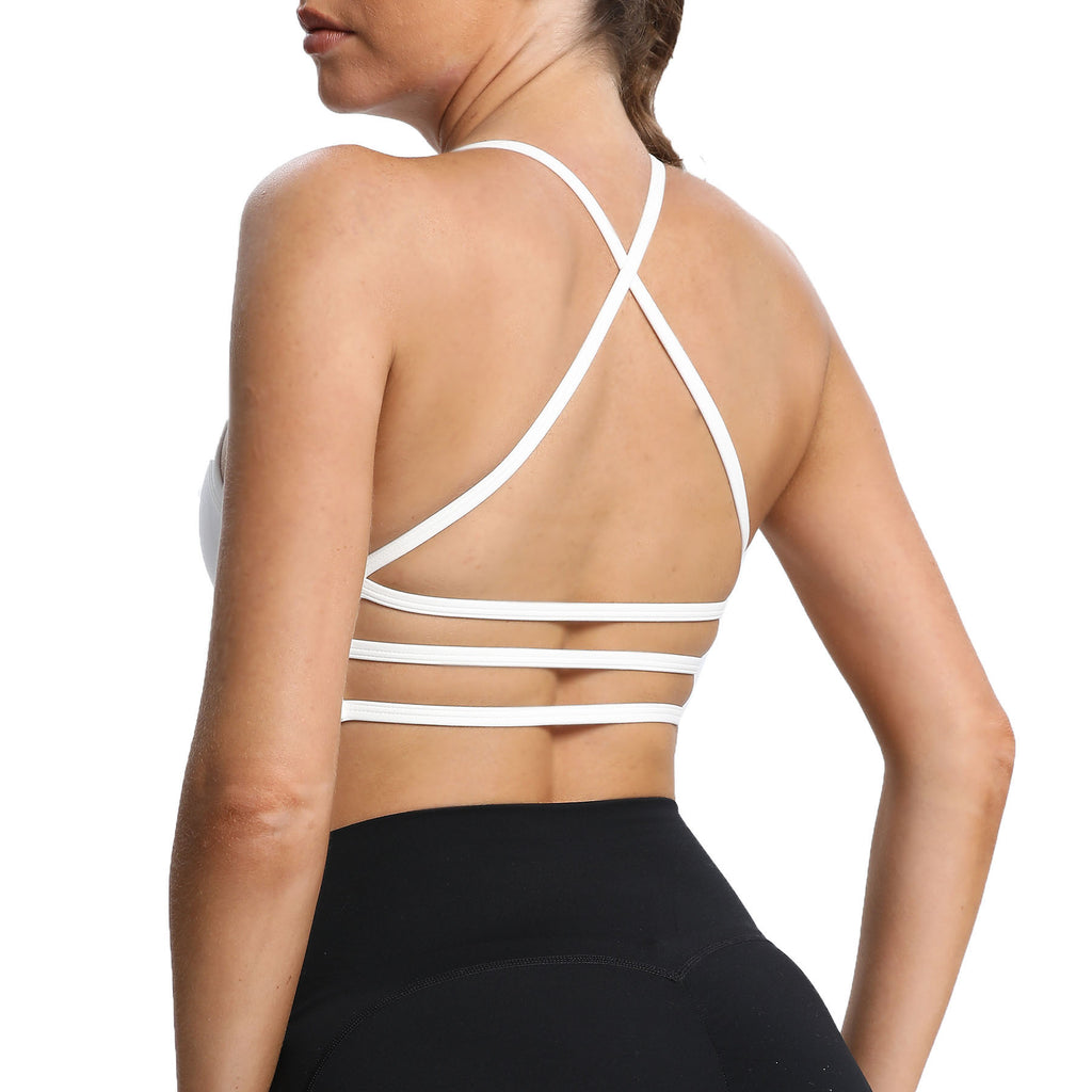Aoxjox “Amor” 3-Strap Sports Bra