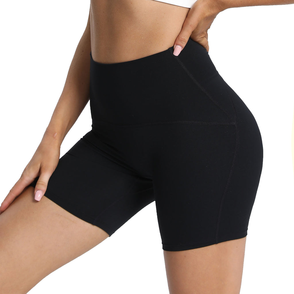 Aoxjox 3 Waist Seam Side Pocket Shorts