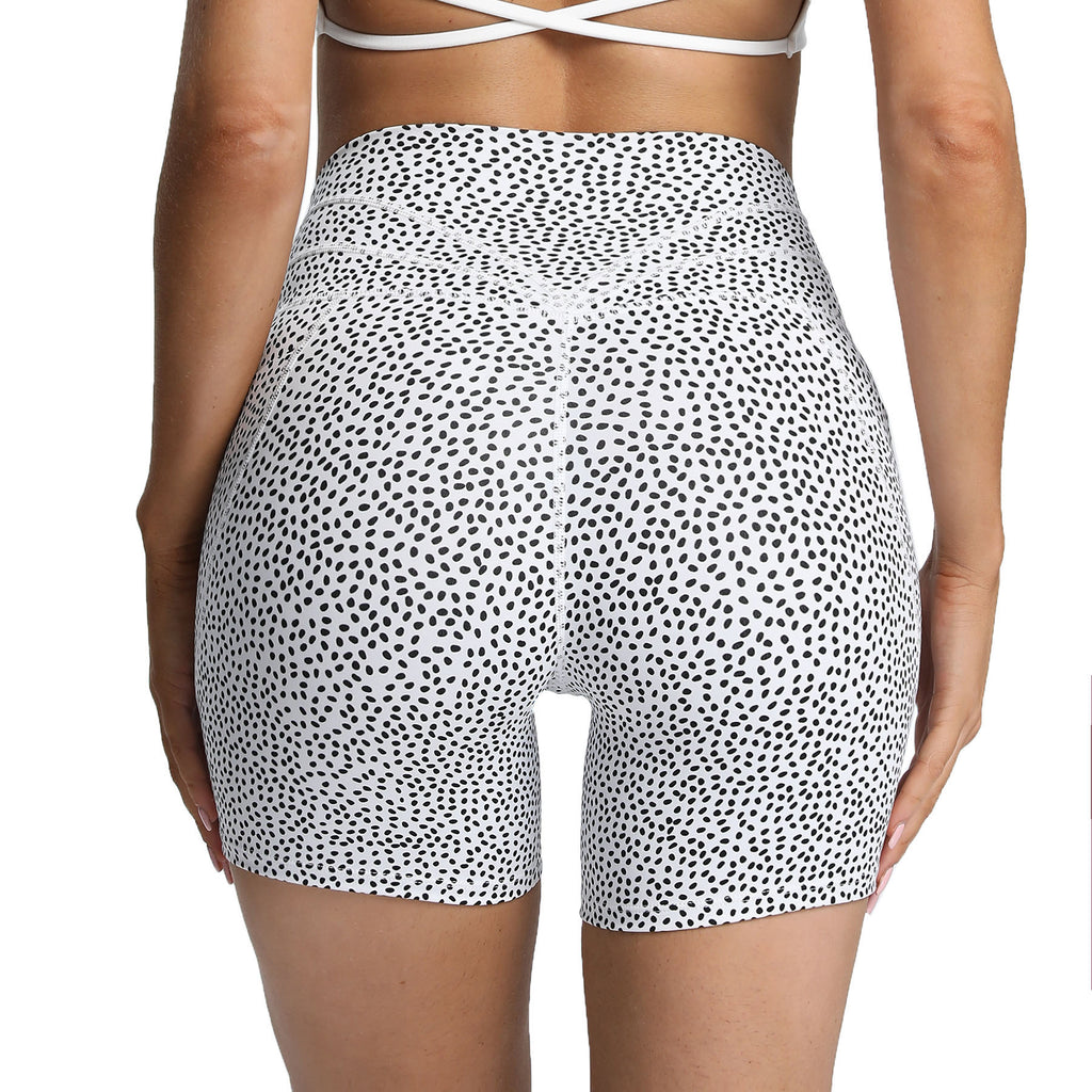 Aoxjox 3 Waist Seam Side Pocket Shorts