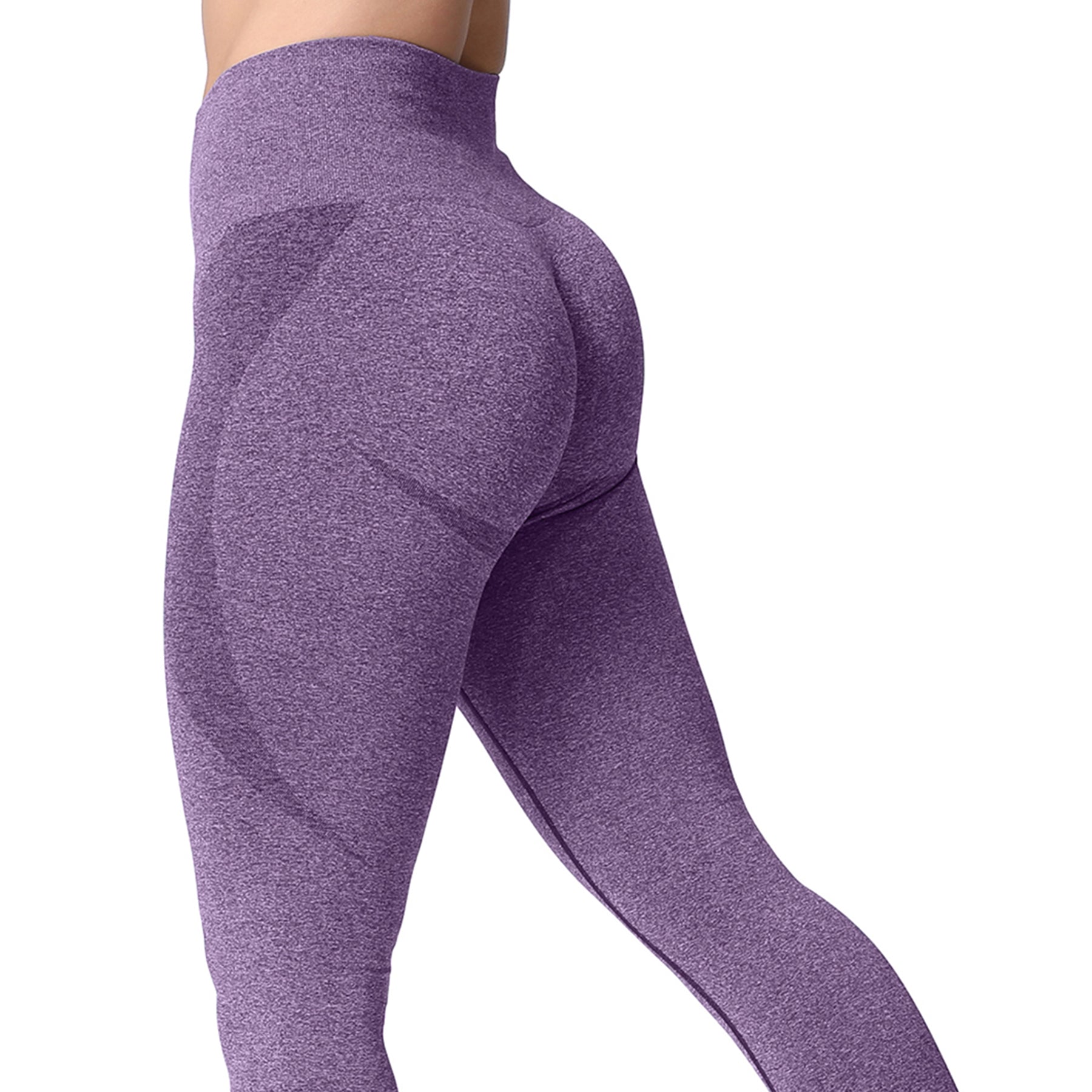 Aoxjox Darks Smile Contour Seamless Leggings