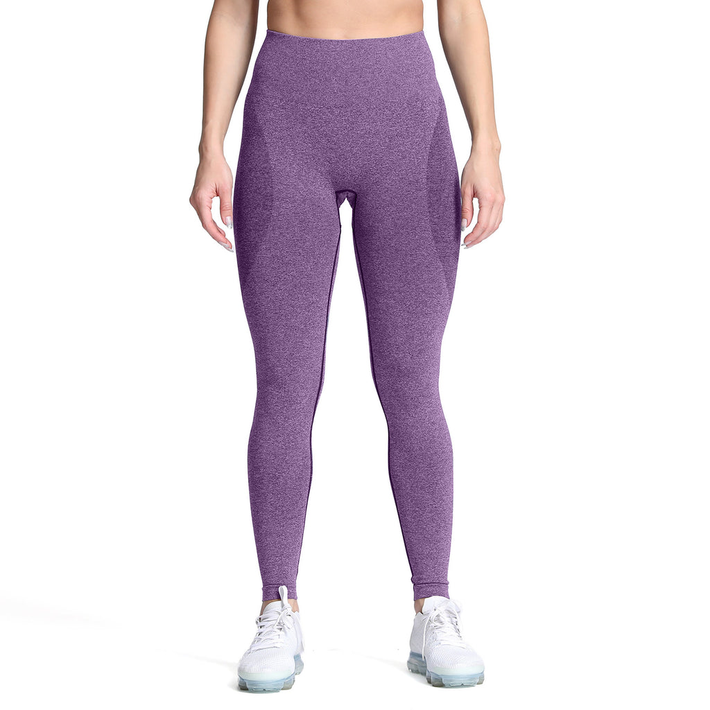 Aoxjox Darks Smile Contour Seamless Leggings
