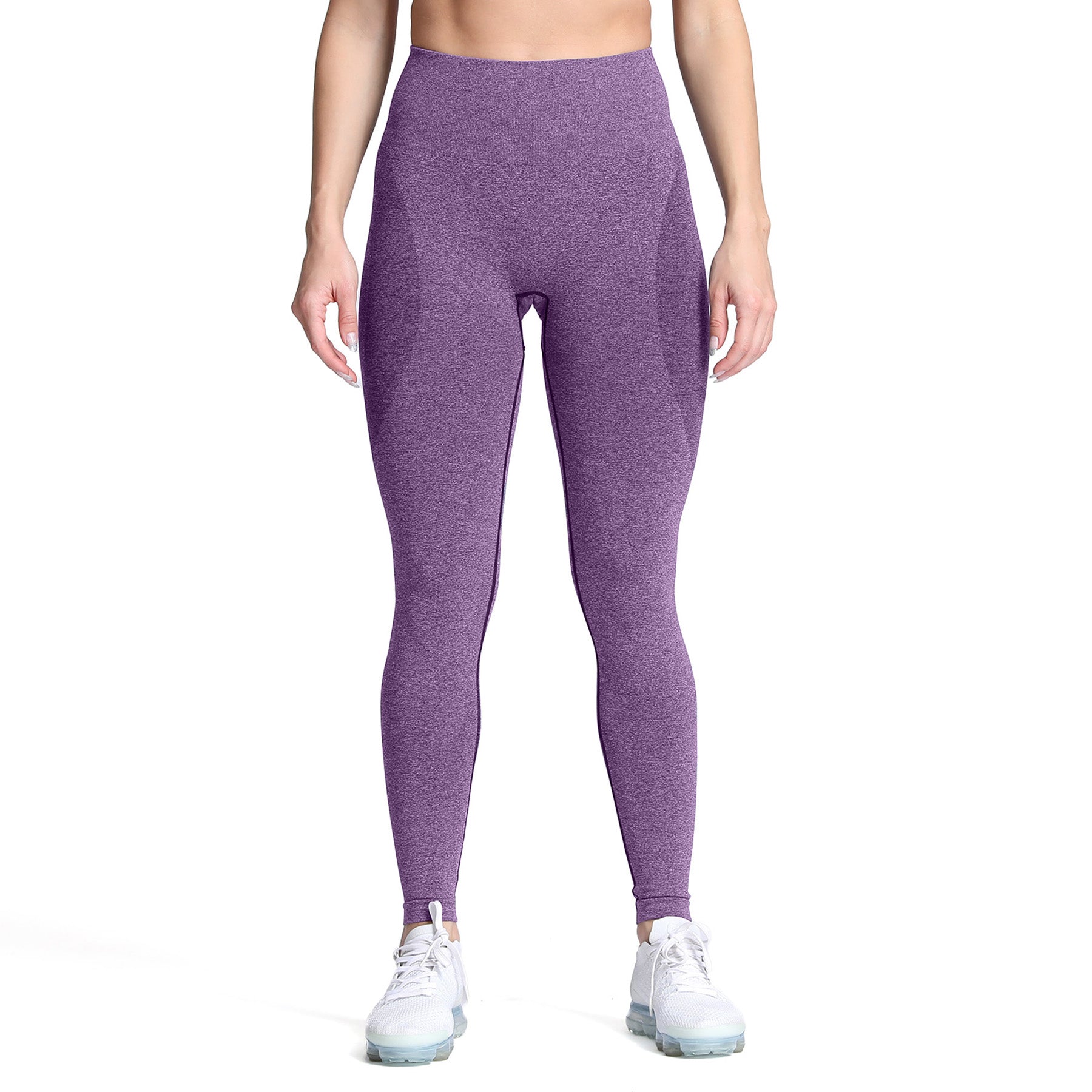 Aoxjox Darks Smile Contour Seamless Leggings